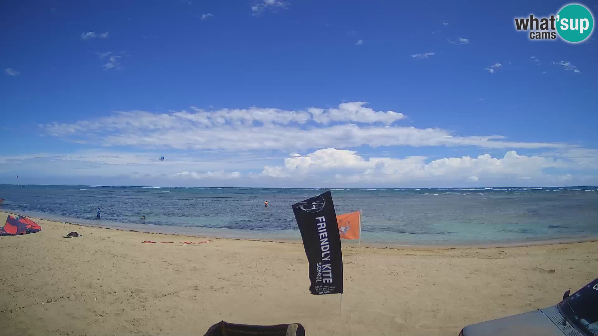 Cámara en Vivo Kite Buen Hombre Kiteboarding School – Playa Buen Hombre – Monte Cristi – República Dominicana