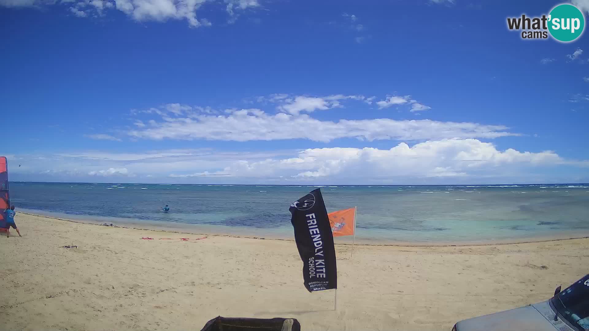 Web kamera Kite Buen Hombre Kiteboarding School – plaža Buen Hombre – Monte Cristi – Dominikanska Republika