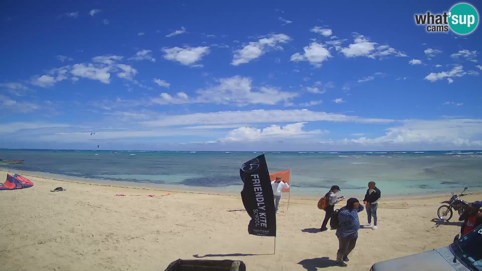 Cámara en Vivo Kite Buen Hombre Kiteboarding School – Playa Buen Hombre – Monte Cristi – República Dominicana