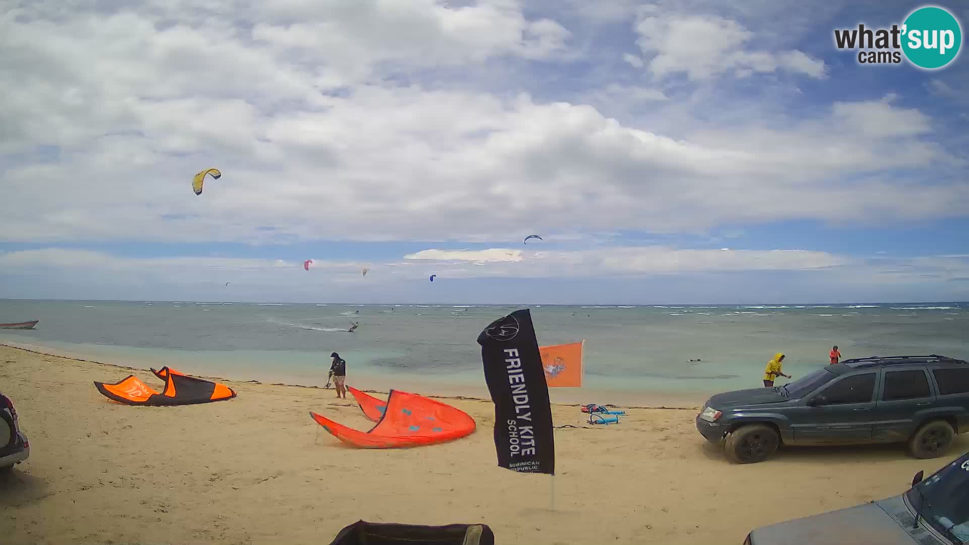 Live webcam Kite Buen Hombre scuola Kiteboarding – Spiaggia Buen Hombre – Monte Cristi – Repubblica Dominicana