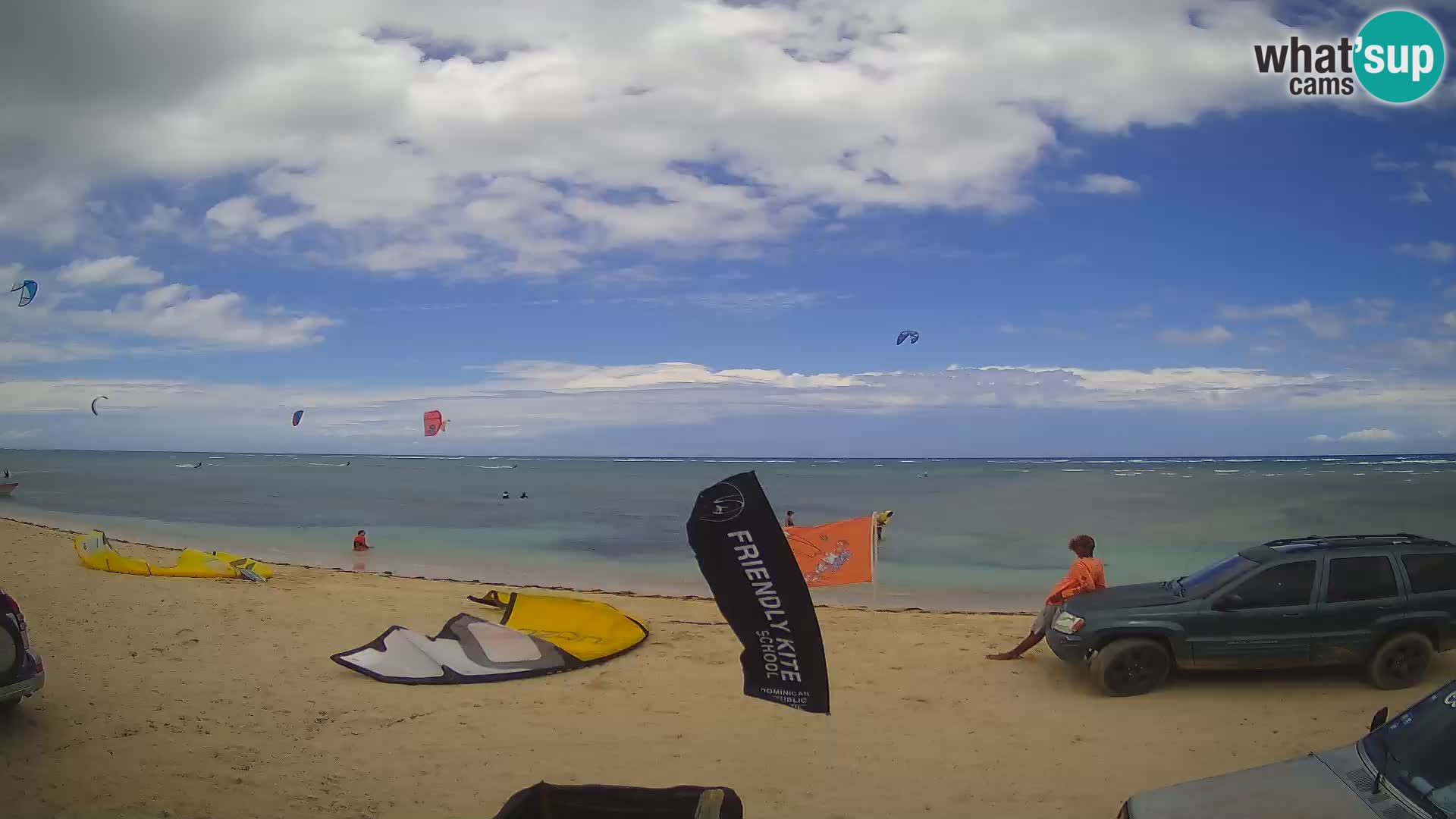 Webcam KITE BUEN HOMBRE KITEBOARDING SCHOOL – Buen Hombre Beach – Monte Cristi – Dominican Republic