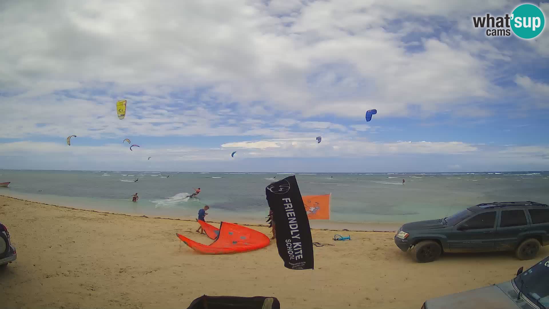 Webcam KITE BUEN HOMBRE KITEBOARDING SCHOOL – Buen Hombre Beach – Monte Cristi – Dominican Republic