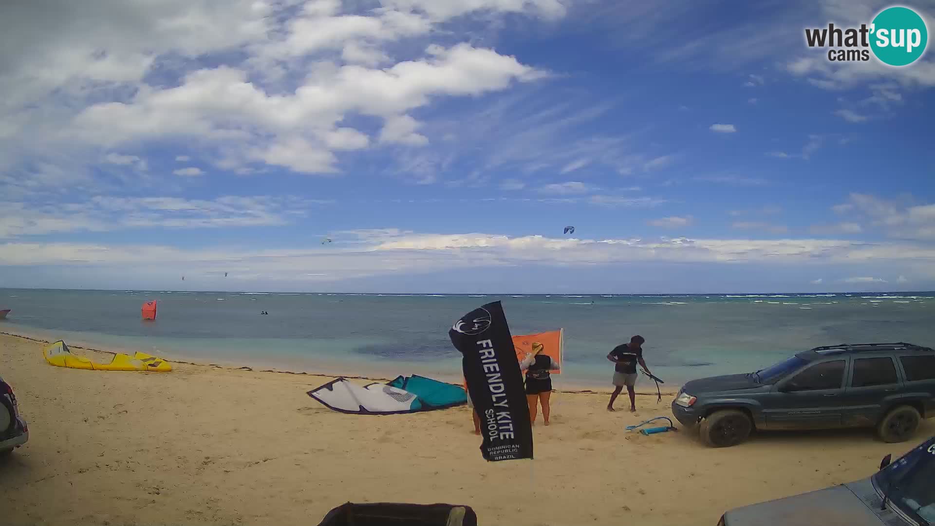 Web kamera Kite Buen Hombre Kiteboarding School – plaža Buen Hombre – Monte Cristi – Dominikanska Republika