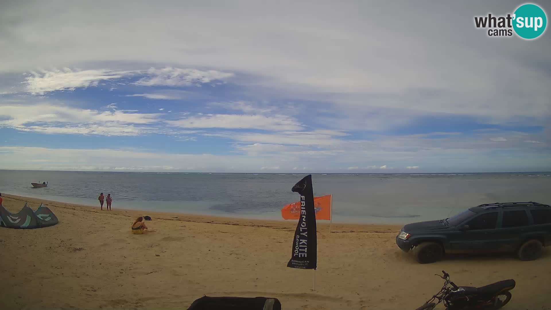 Spletna kamera Kite Buen Hombre Kiteboarding – plaža Buen Hombre – Monte Cristi – Dominikanska Republika