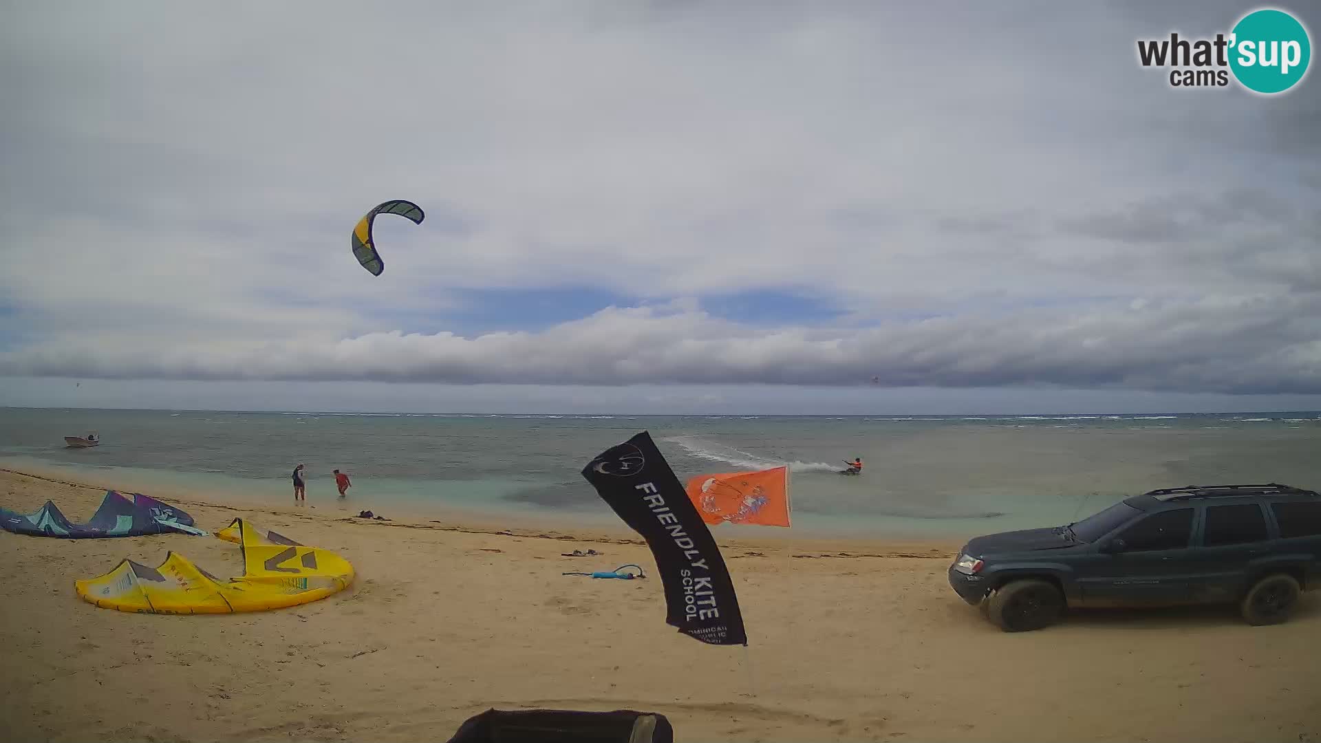 Cámara en Vivo Kite Buen Hombre Kiteboarding School – Playa Buen Hombre – Monte Cristi – República Dominicana