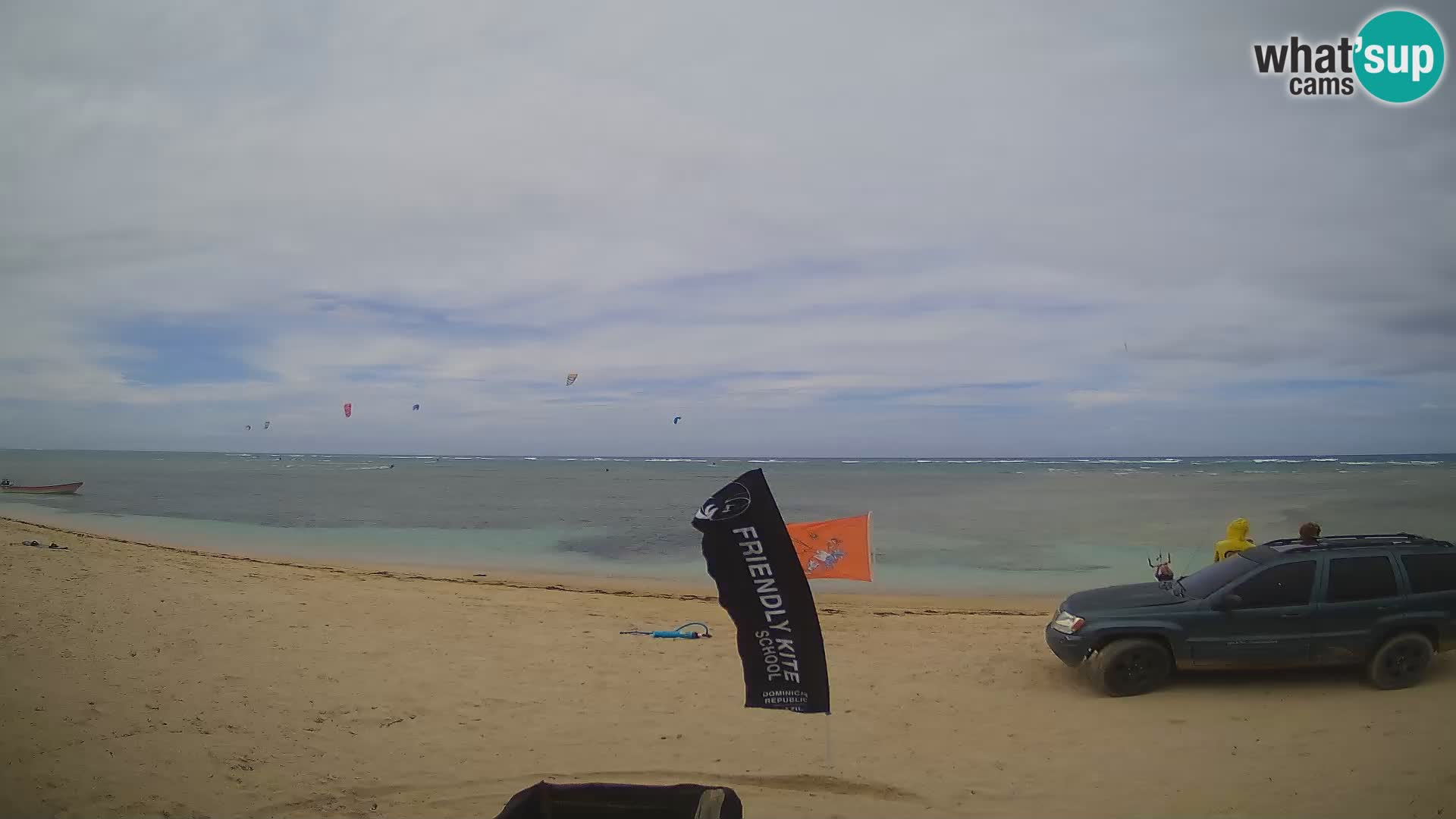 Kite Buen Hombre webcam Kiteboarding Schule – Buen Hombre Strand – Monte Cristi – Dominikanische Republik
