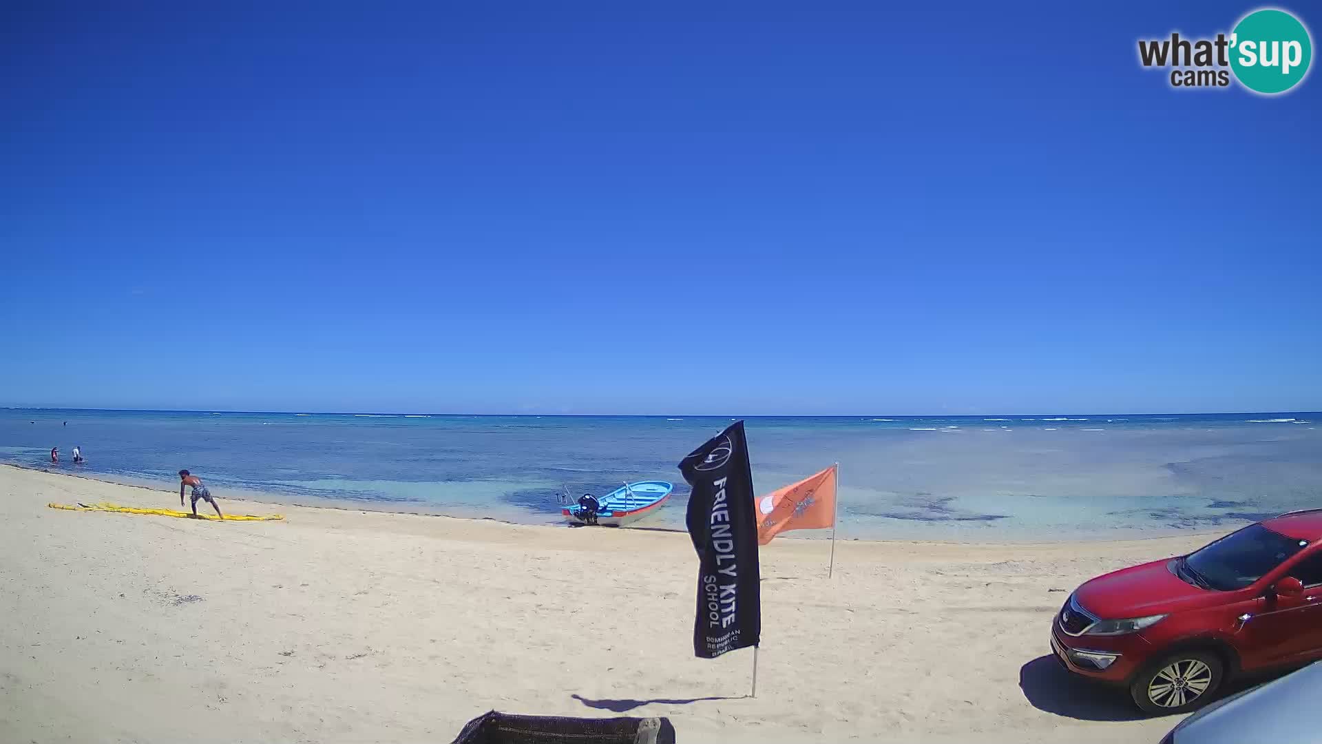 Web kamera Kite Buen Hombre Kiteboarding School – plaža Buen Hombre – Monte Cristi – Dominikanska Republika