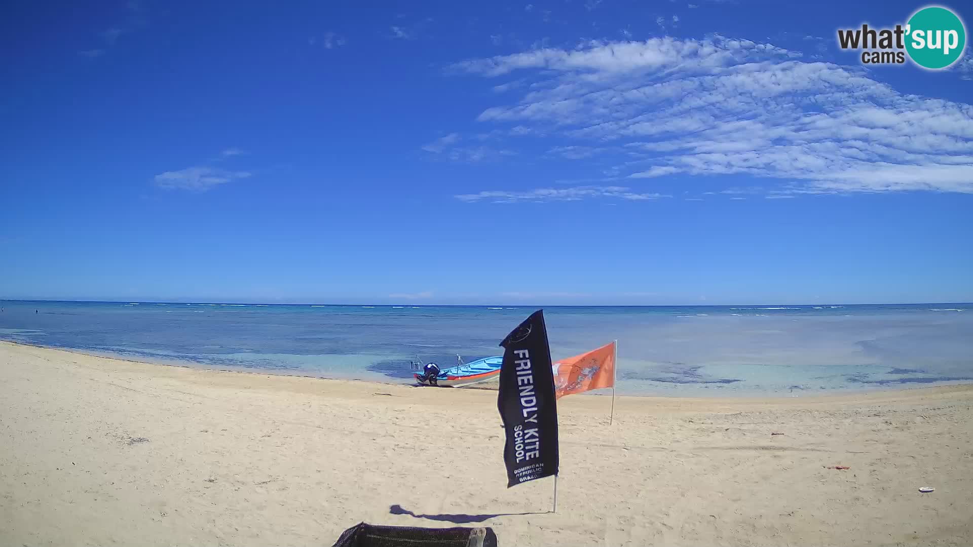Web kamera Kite Buen Hombre Kiteboarding School – plaža Buen Hombre – Monte Cristi – Dominikanska Republika