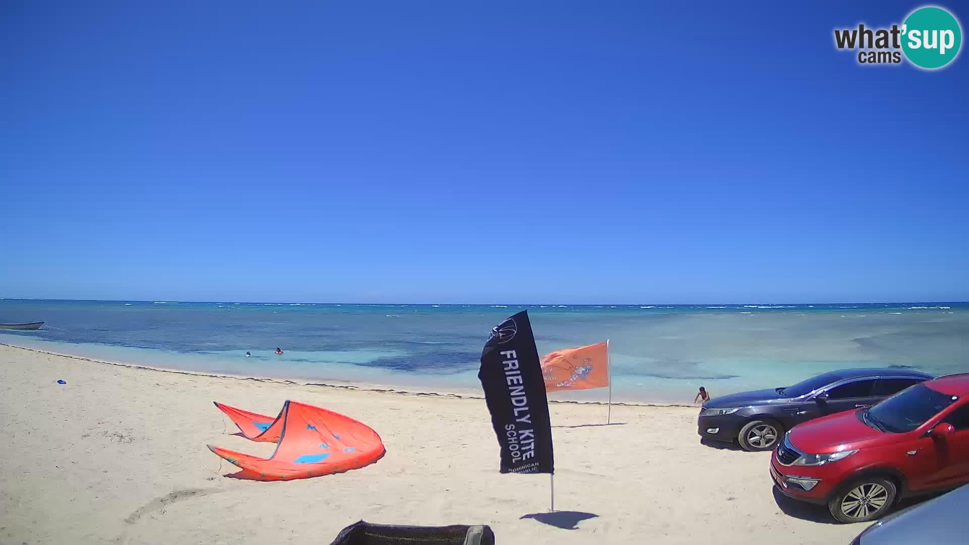 Web kamera Kite Buen Hombre Kiteboarding School – plaža Buen Hombre – Monte Cristi – Dominikanska Republika