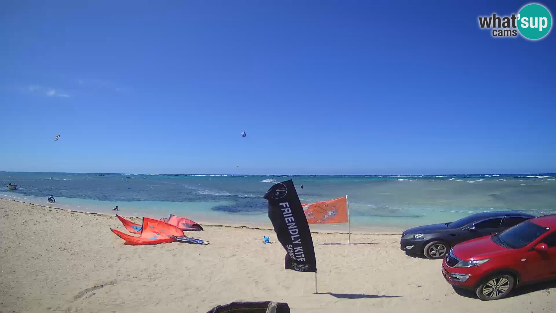 Web kamera Kite Buen Hombre Kiteboarding School – plaža Buen Hombre – Monte Cristi – Dominikanska Republika