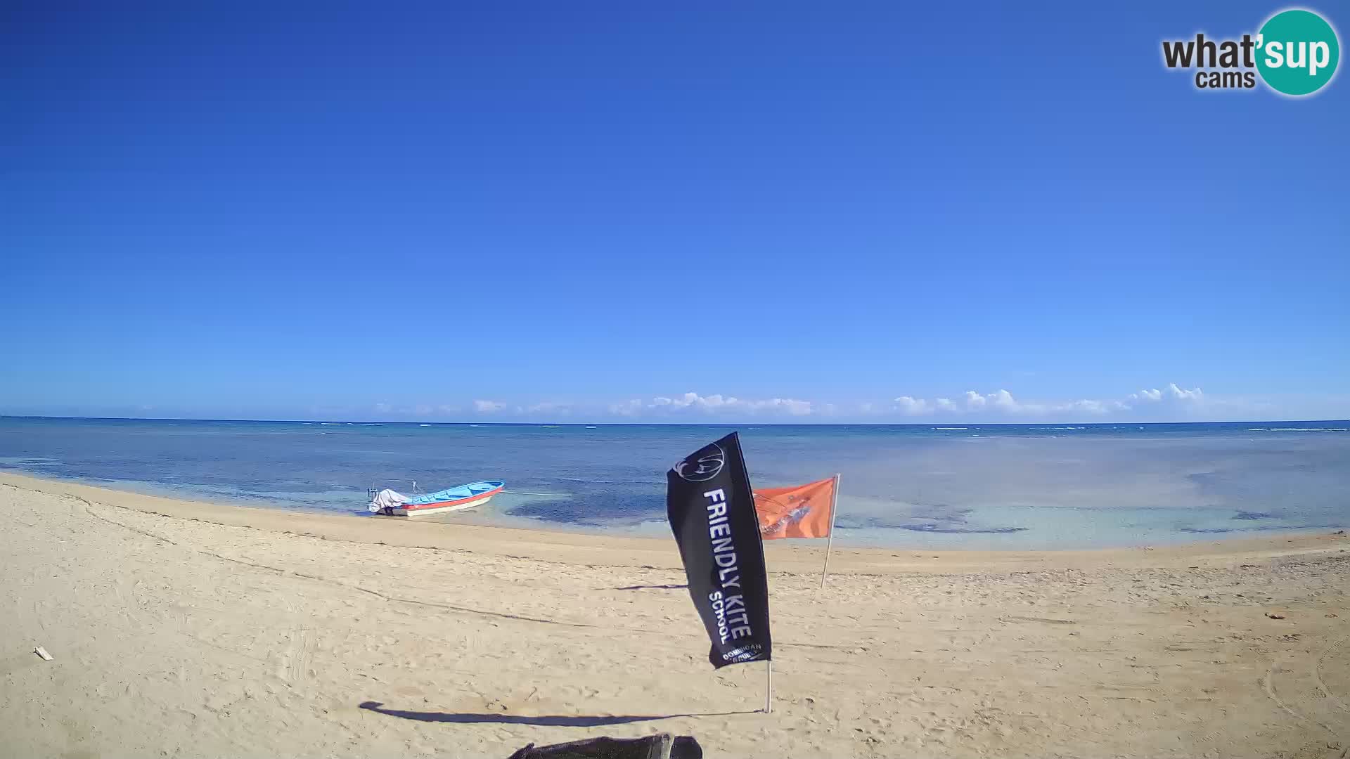 Web kamera Kite Buen Hombre Kiteboarding School – plaža Buen Hombre – Monte Cristi – Dominikanska Republika