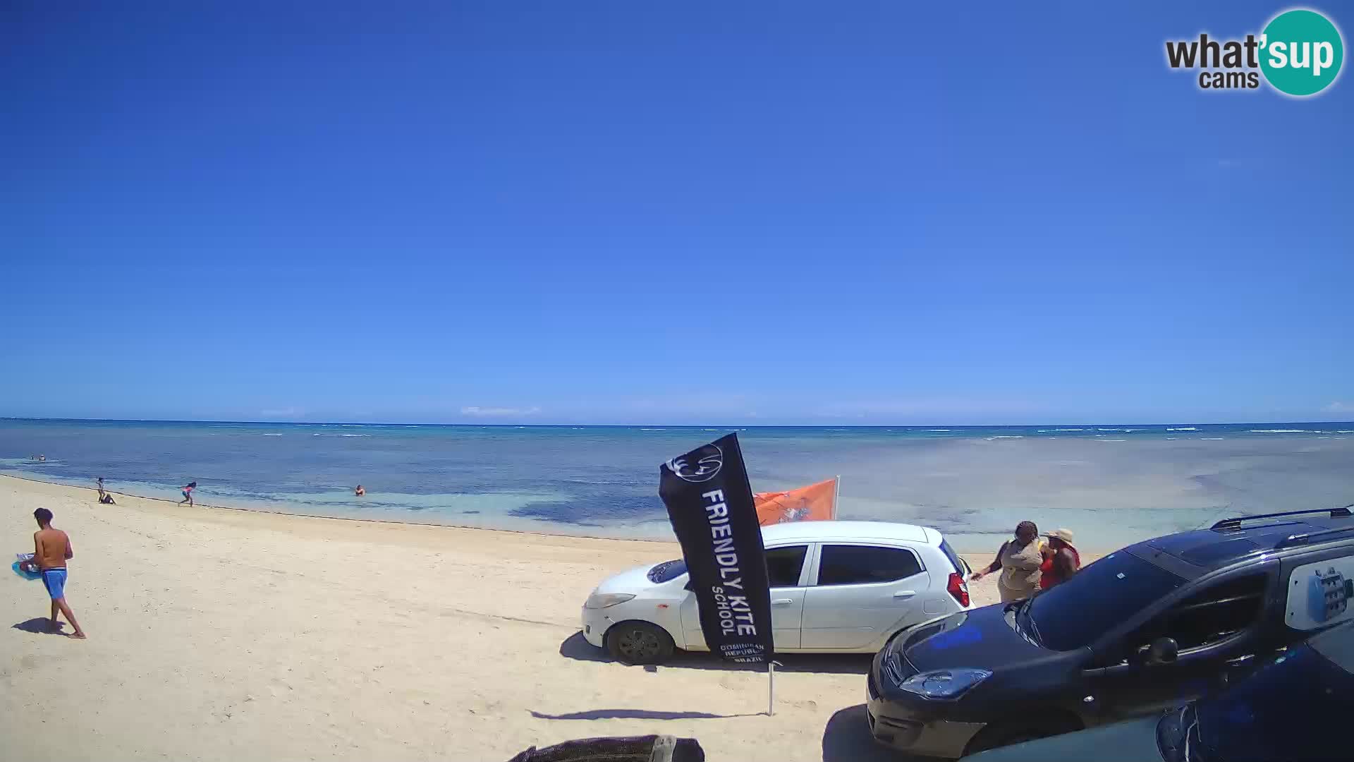 Caméra en direct de Kite Buen Hombre Kiteboarding – Plage Buen Hombre – Monte Cristi – République Dominicaine