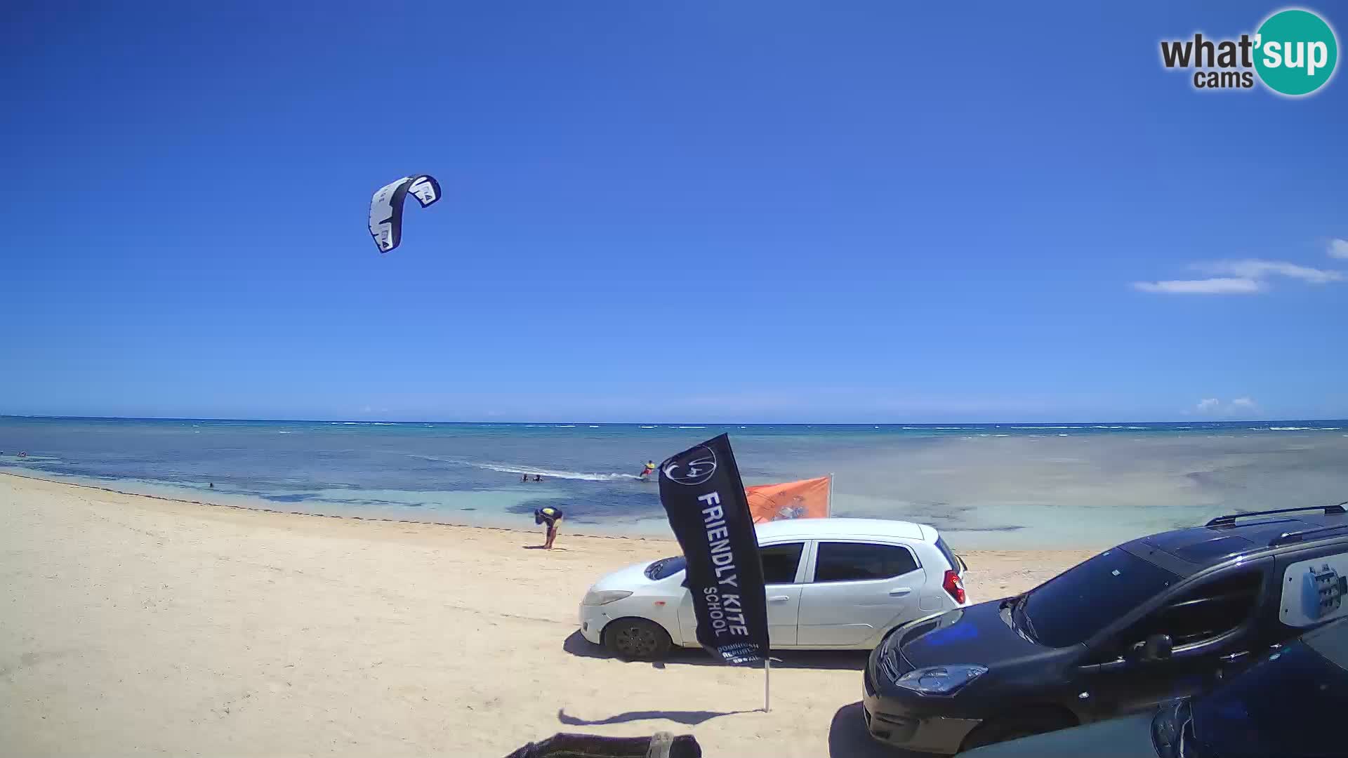 Web kamera Kite Buen Hombre Kiteboarding School – plaža Buen Hombre – Monte Cristi – Dominikanska Republika