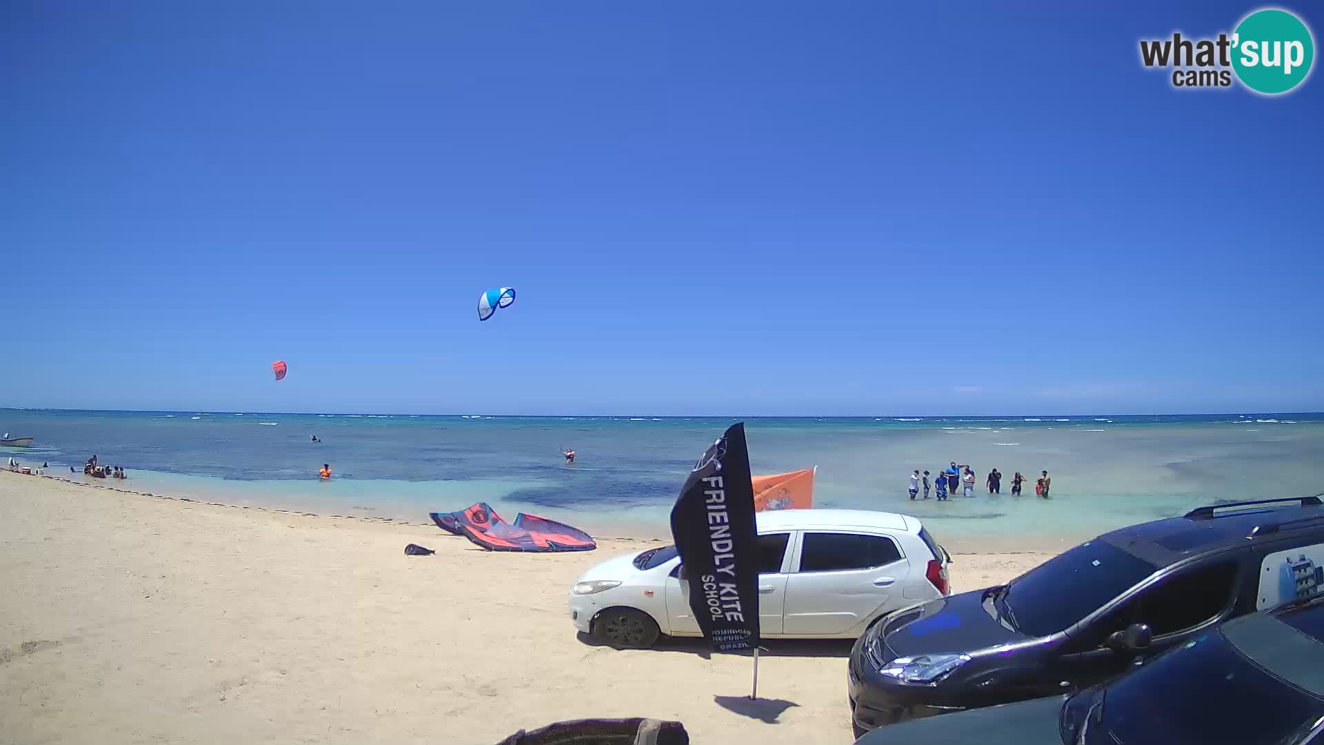 Web kamera Kite Buen Hombre Kiteboarding School – plaža Buen Hombre – Monte Cristi – Dominikanska Republika