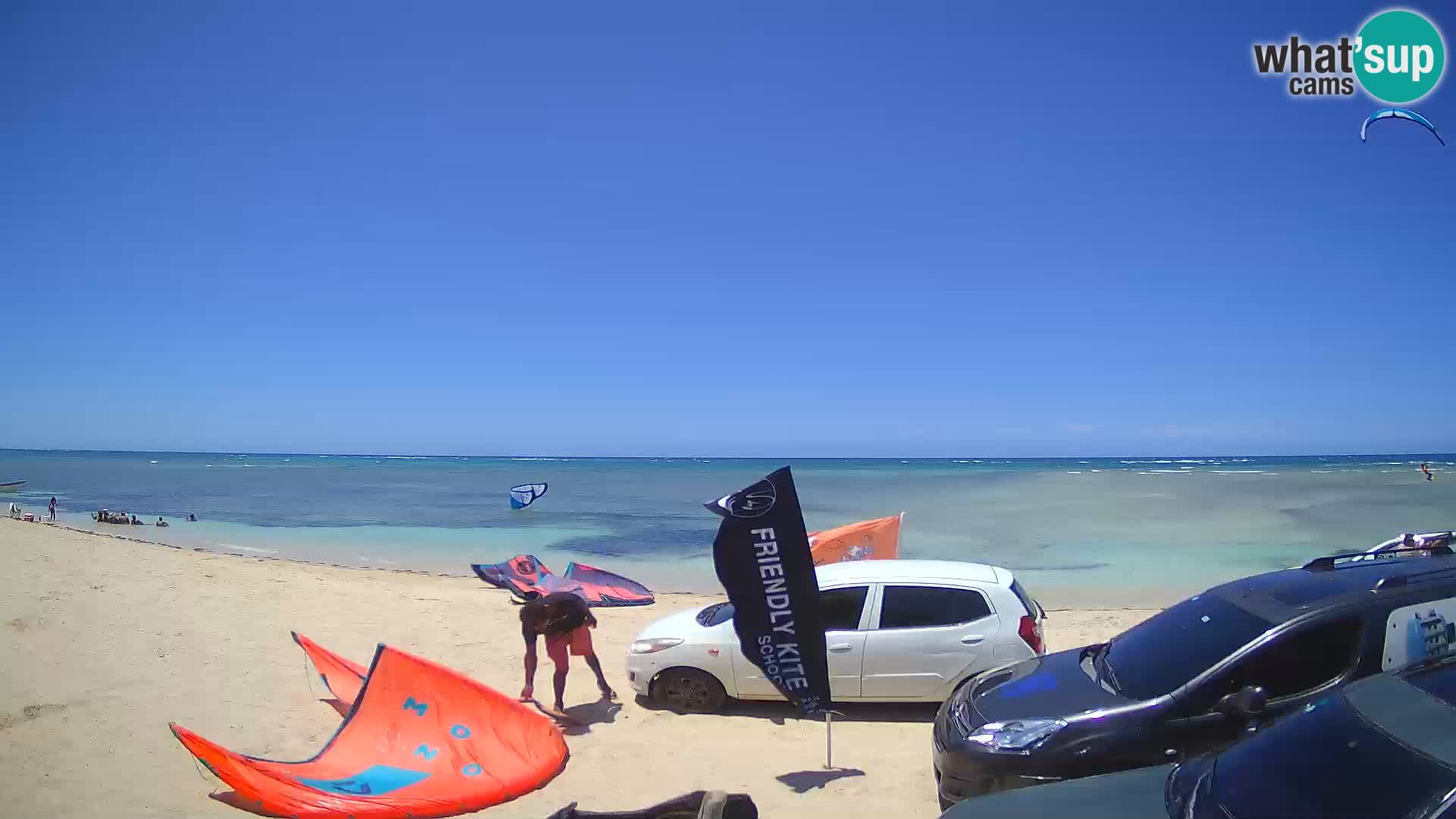 Web kamera Kite Buen Hombre Kiteboarding School – plaža Buen Hombre – Monte Cristi – Dominikanska Republika