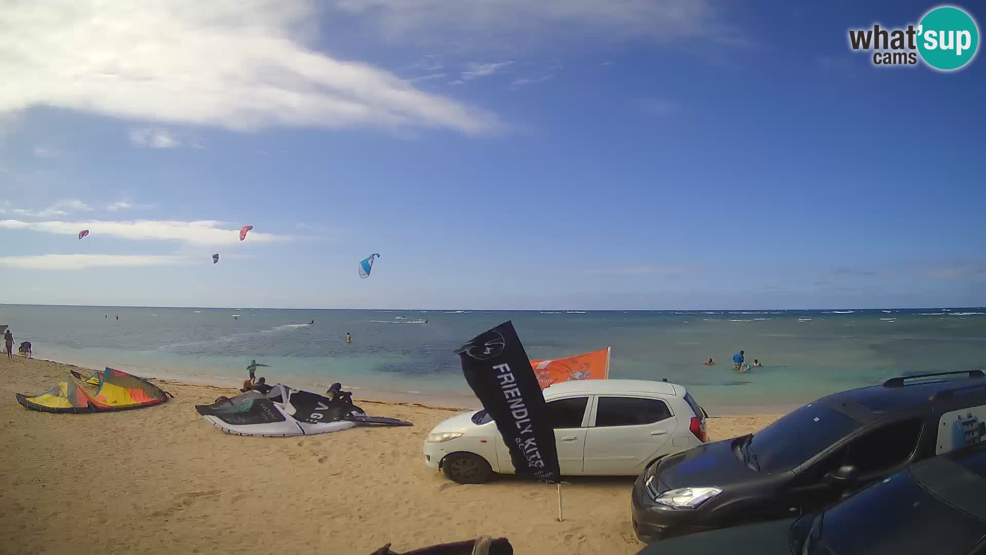 Web kamera Kite Buen Hombre Kiteboarding School – plaža Buen Hombre – Monte Cristi – Dominikanska Republika