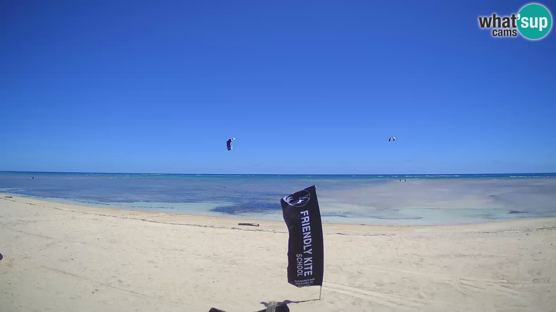 Web kamera Kite Buen Hombre Kiteboarding School – plaža Buen Hombre – Monte Cristi – Dominikanska Republika
