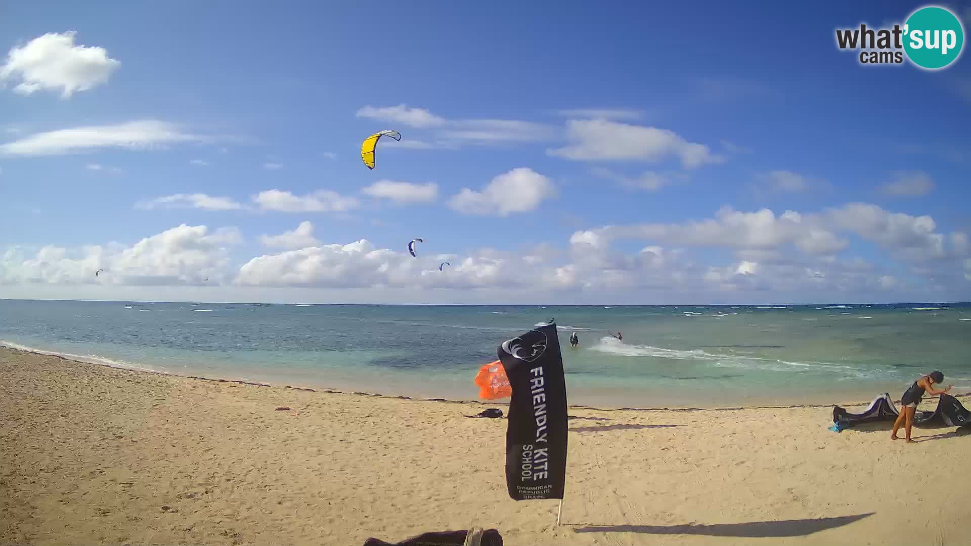 Webcam KITE BUEN HOMBRE KITEBOARDING SCHOOL – Buen Hombre Beach – Monte Cristi – Dominican Republic