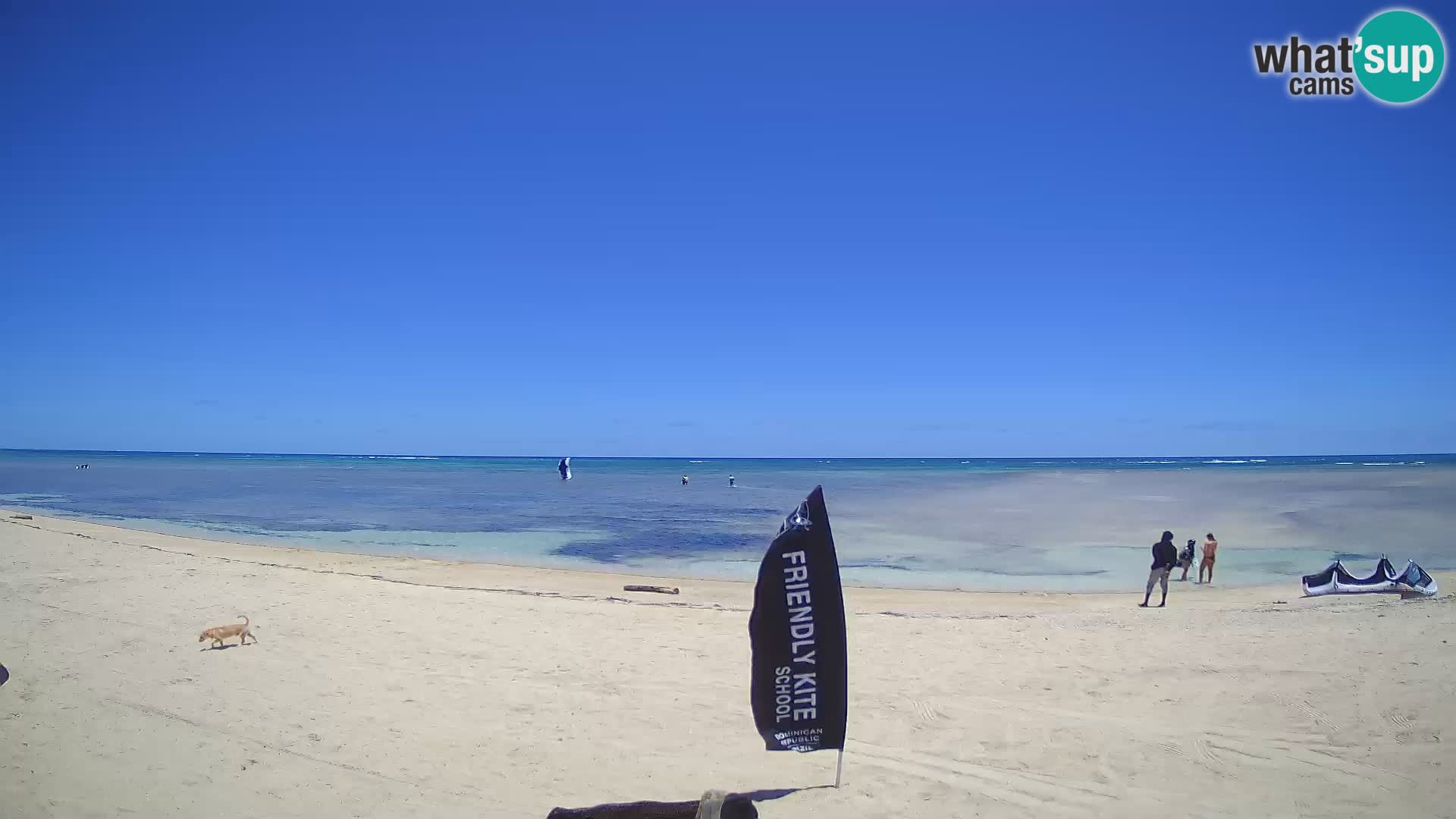 Web kamera Kite Buen Hombre Kiteboarding School – plaža Buen Hombre – Monte Cristi – Dominikanska Republika