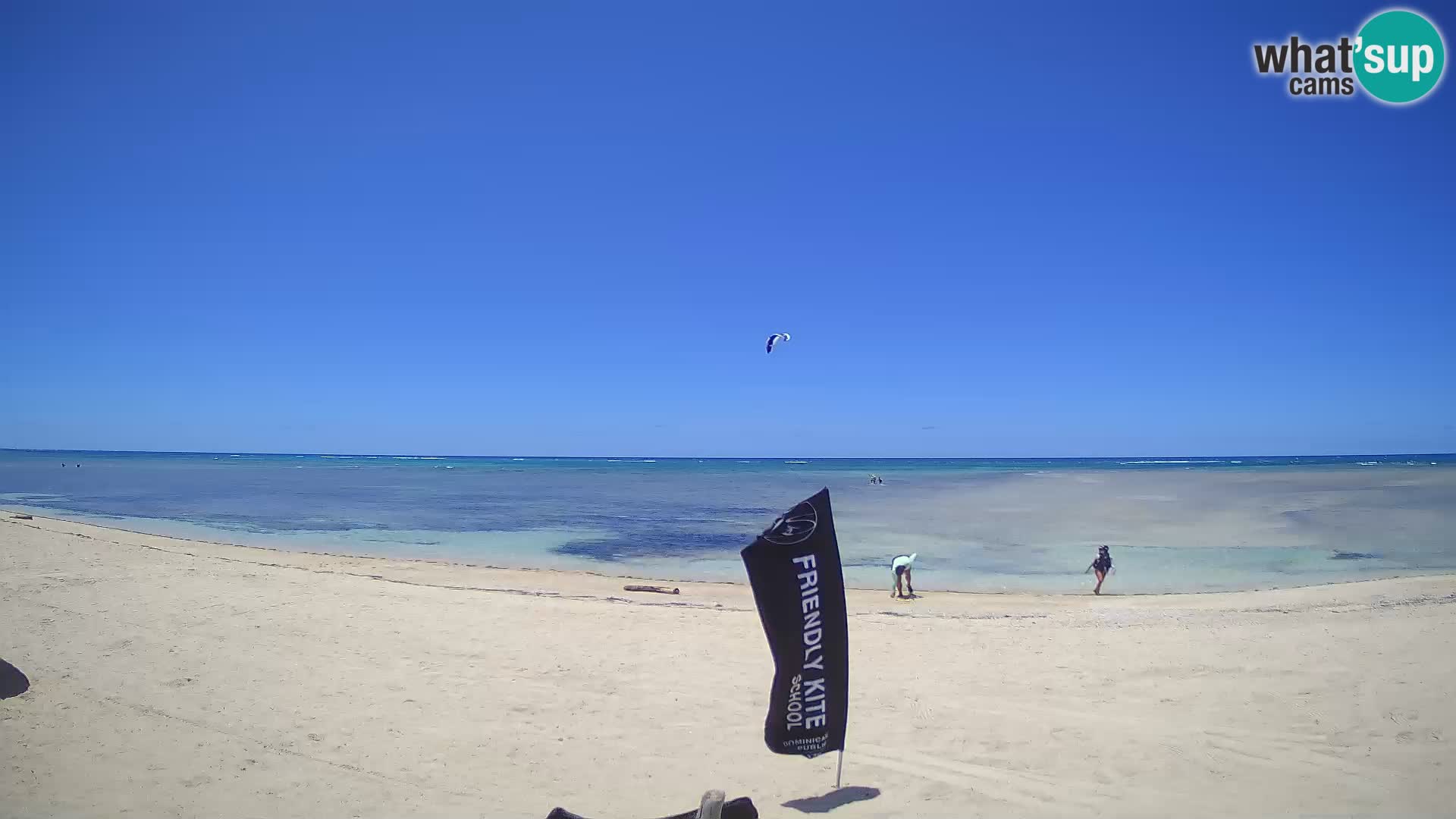 Cámara en Vivo Kite Buen Hombre Kiteboarding School – Playa Buen Hombre – Monte Cristi – República Dominicana