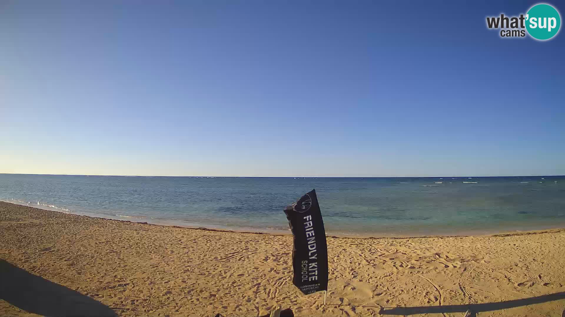Caméra en direct de Kite Buen Hombre Kiteboarding – Plage Buen Hombre – Monte Cristi – République Dominicaine