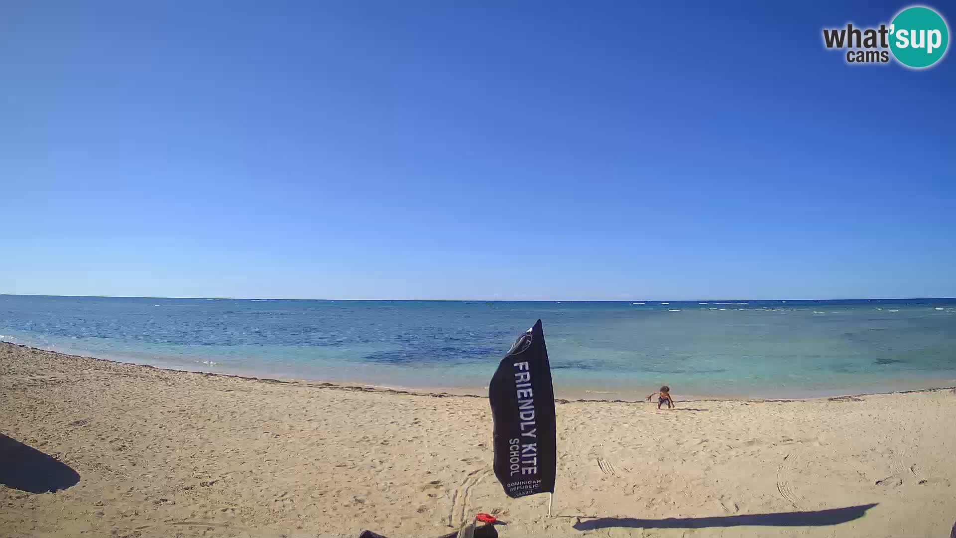 Caméra en direct de Kite Buen Hombre Kiteboarding – Plage Buen Hombre – Monte Cristi – République Dominicaine