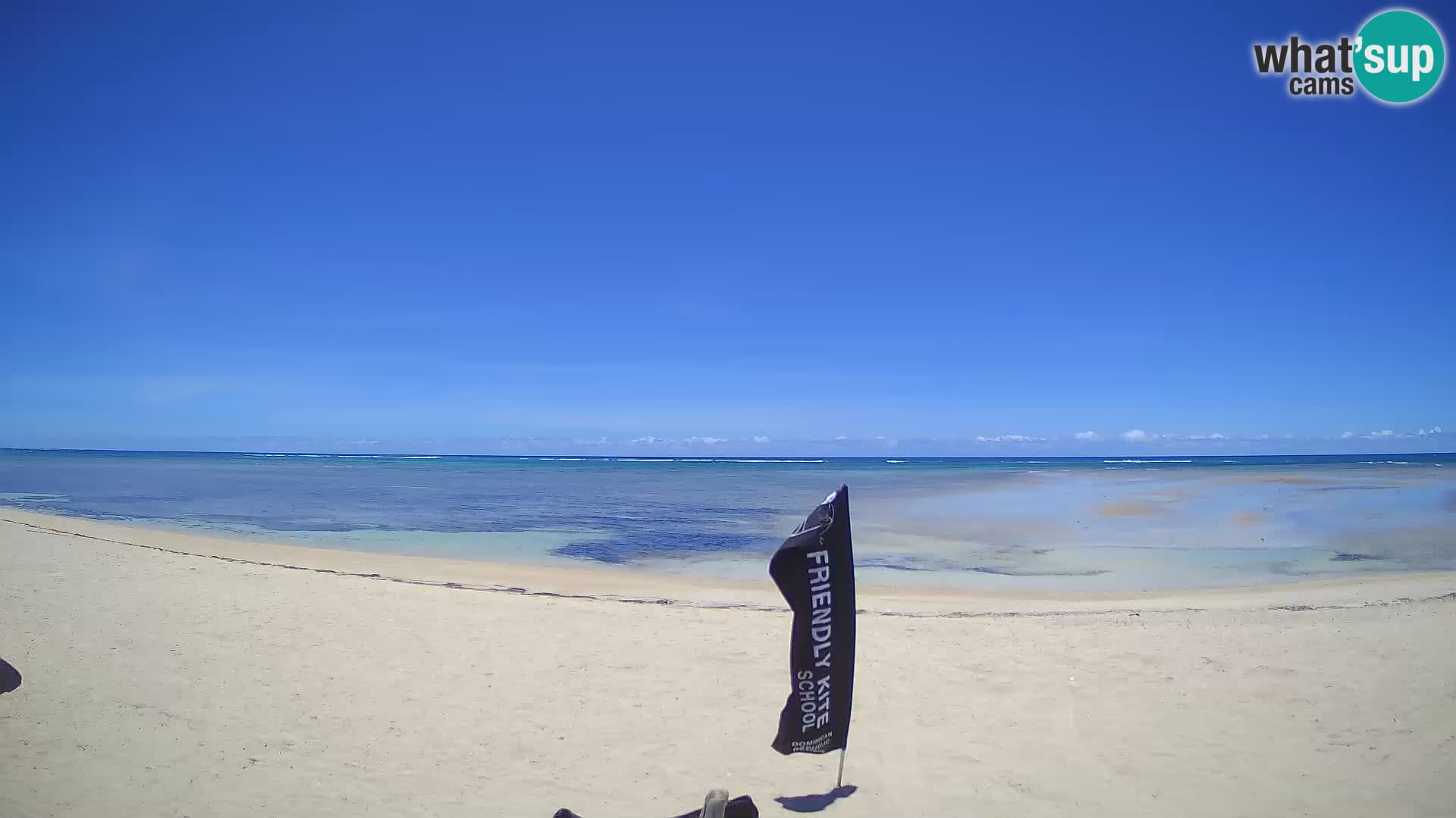 Caméra en direct de Kite Buen Hombre Kiteboarding – Plage Buen Hombre – Monte Cristi – République Dominicaine