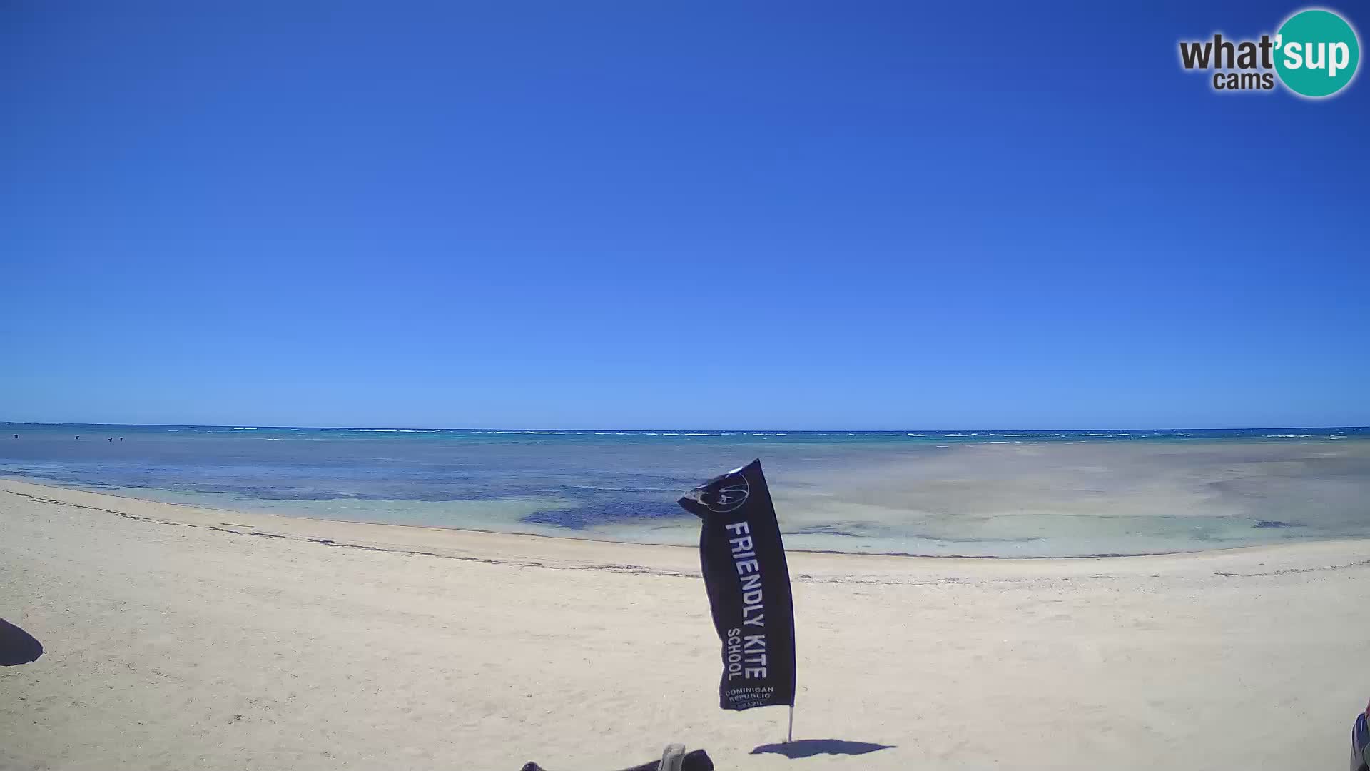 Caméra en direct de Kite Buen Hombre Kiteboarding – Plage Buen Hombre – Monte Cristi – République Dominicaine