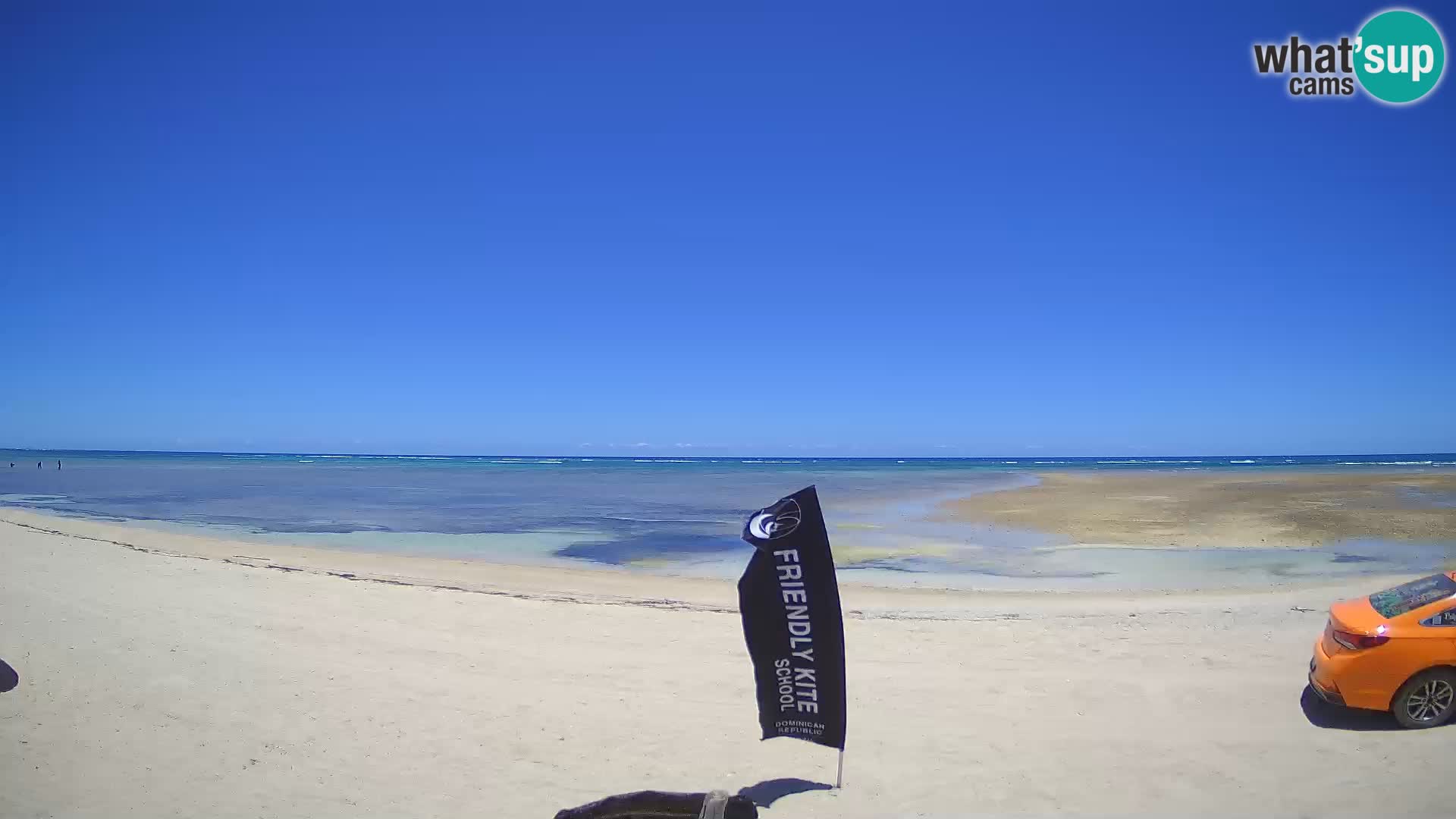 Caméra en direct de Kite Buen Hombre Kiteboarding – Plage Buen Hombre – Monte Cristi – République Dominicaine