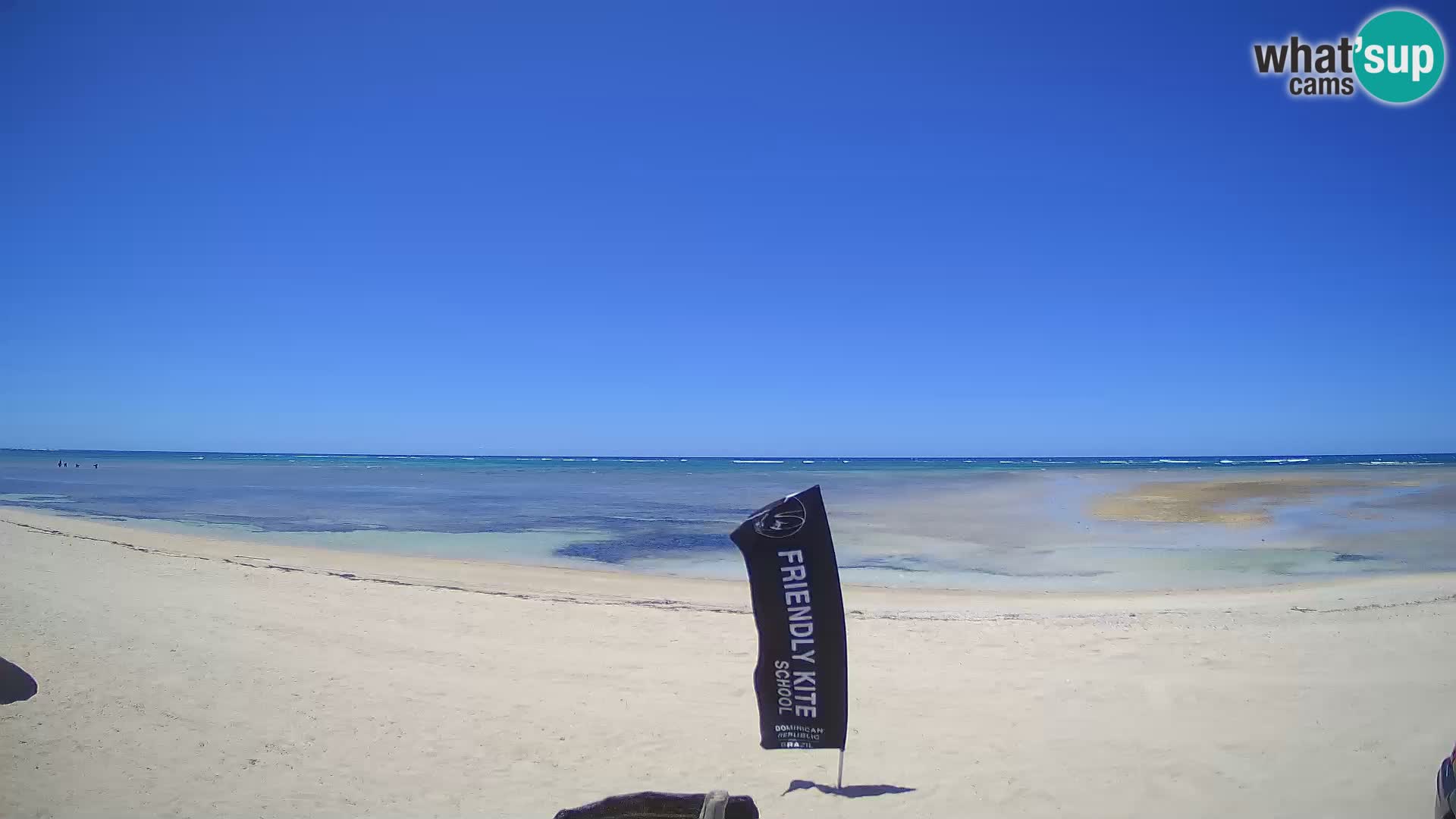 Caméra en direct de Kite Buen Hombre Kiteboarding – Plage Buen Hombre – Monte Cristi – République Dominicaine