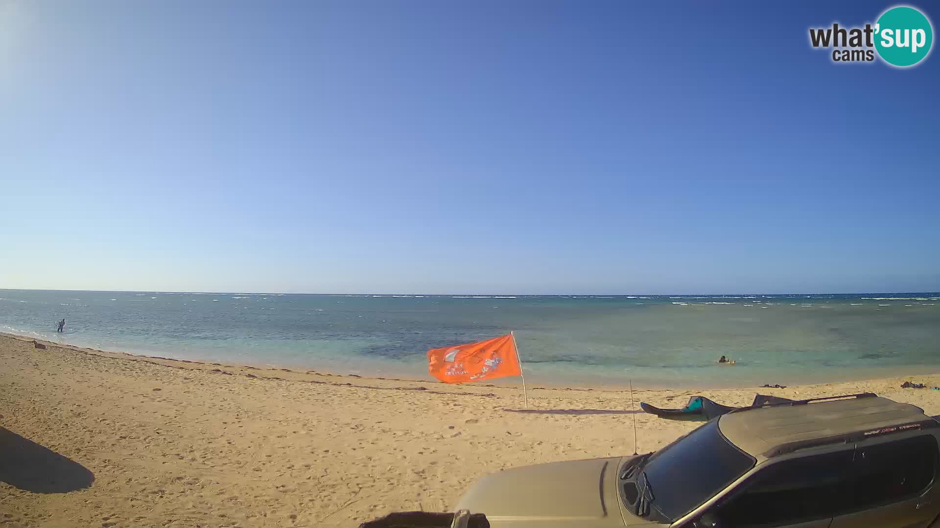 Caméra en direct de Kite Buen Hombre Kiteboarding – Plage Buen Hombre – Monte Cristi – République Dominicaine