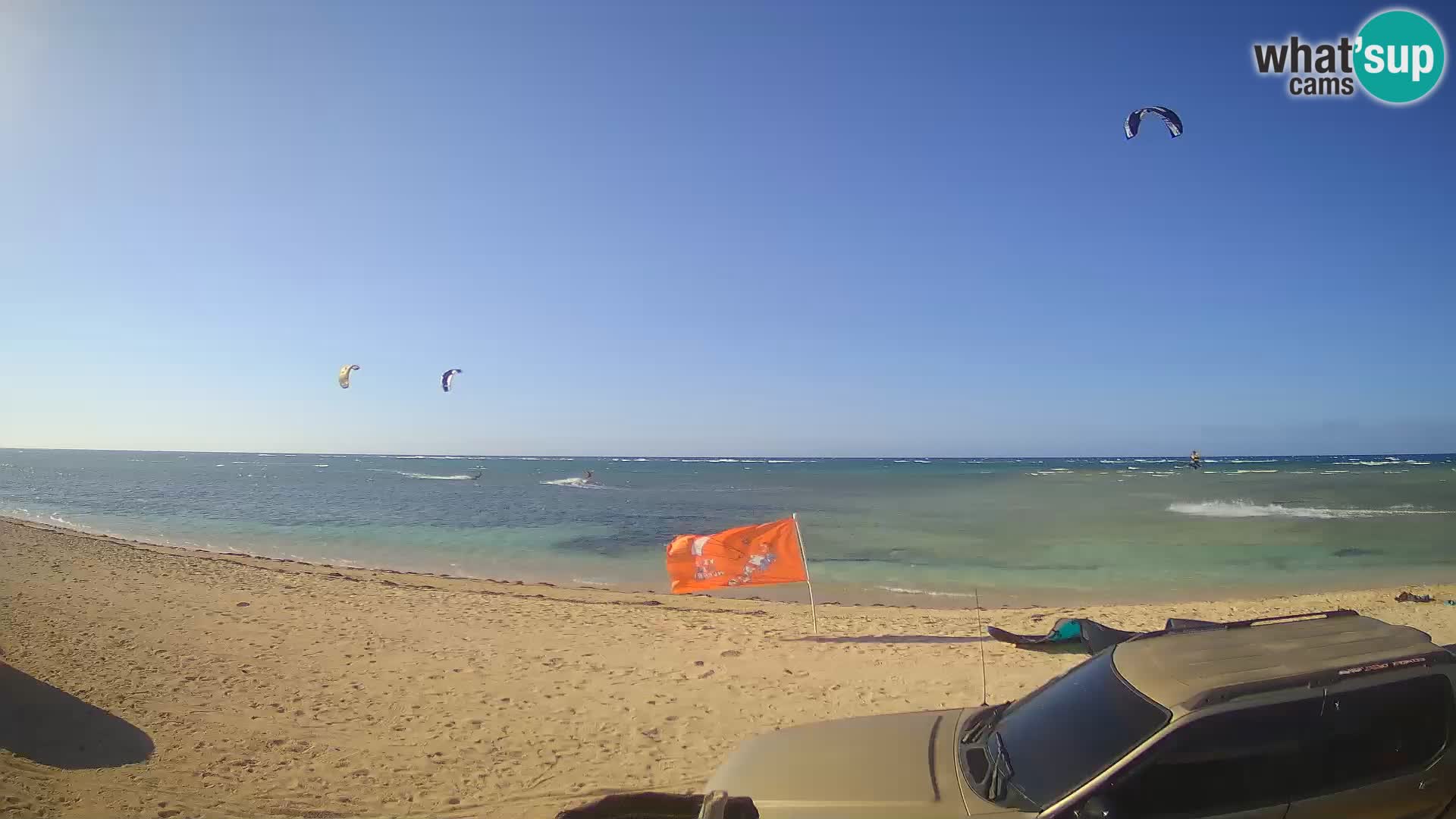 Web kamera Kite Buen Hombre Kiteboarding School – plaža Buen Hombre – Monte Cristi – Dominikanska Republika