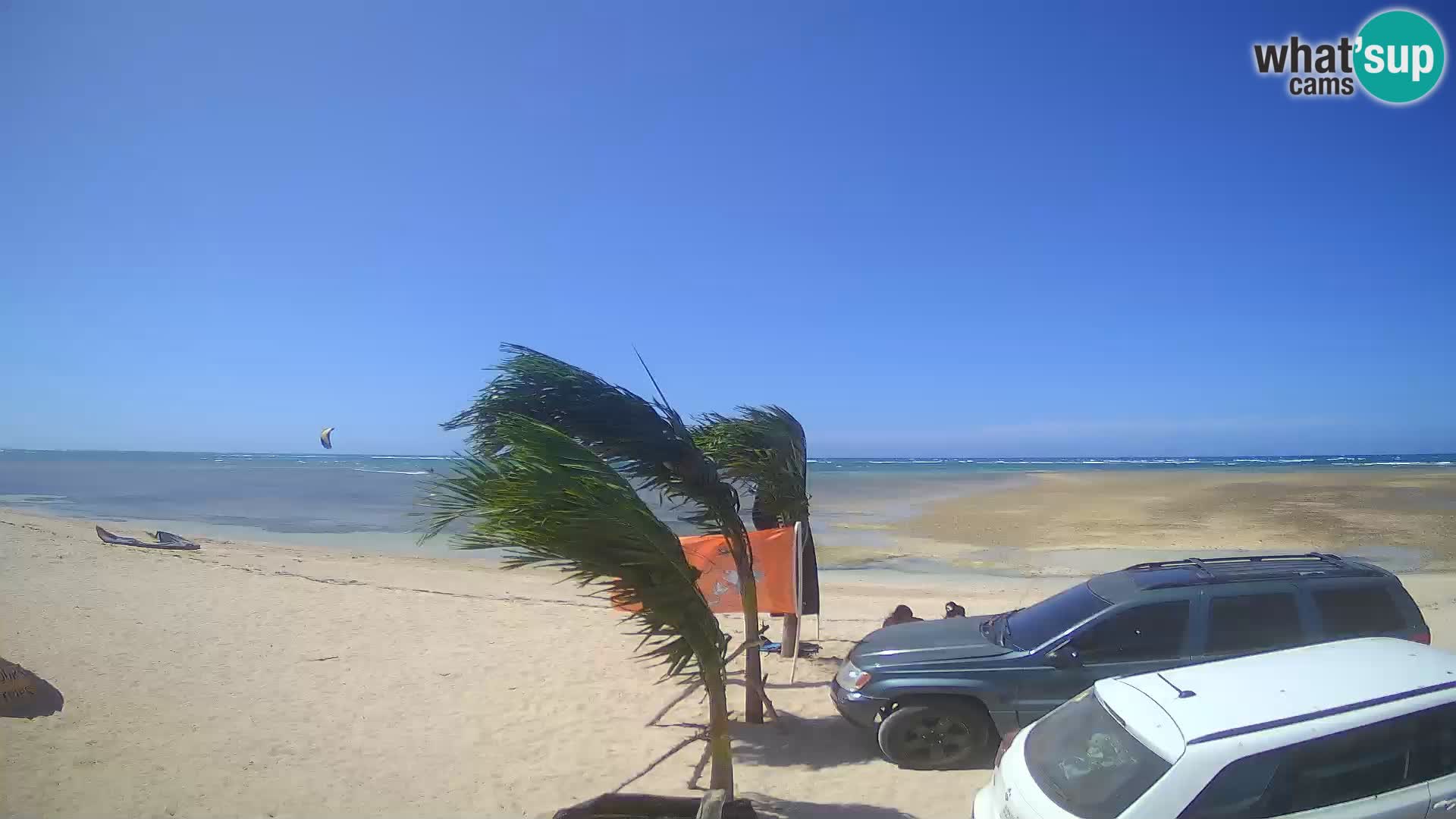Web kamera Kite Buen Hombre Kiteboarding School – plaža Buen Hombre – Monte Cristi – Dominikanska Republika
