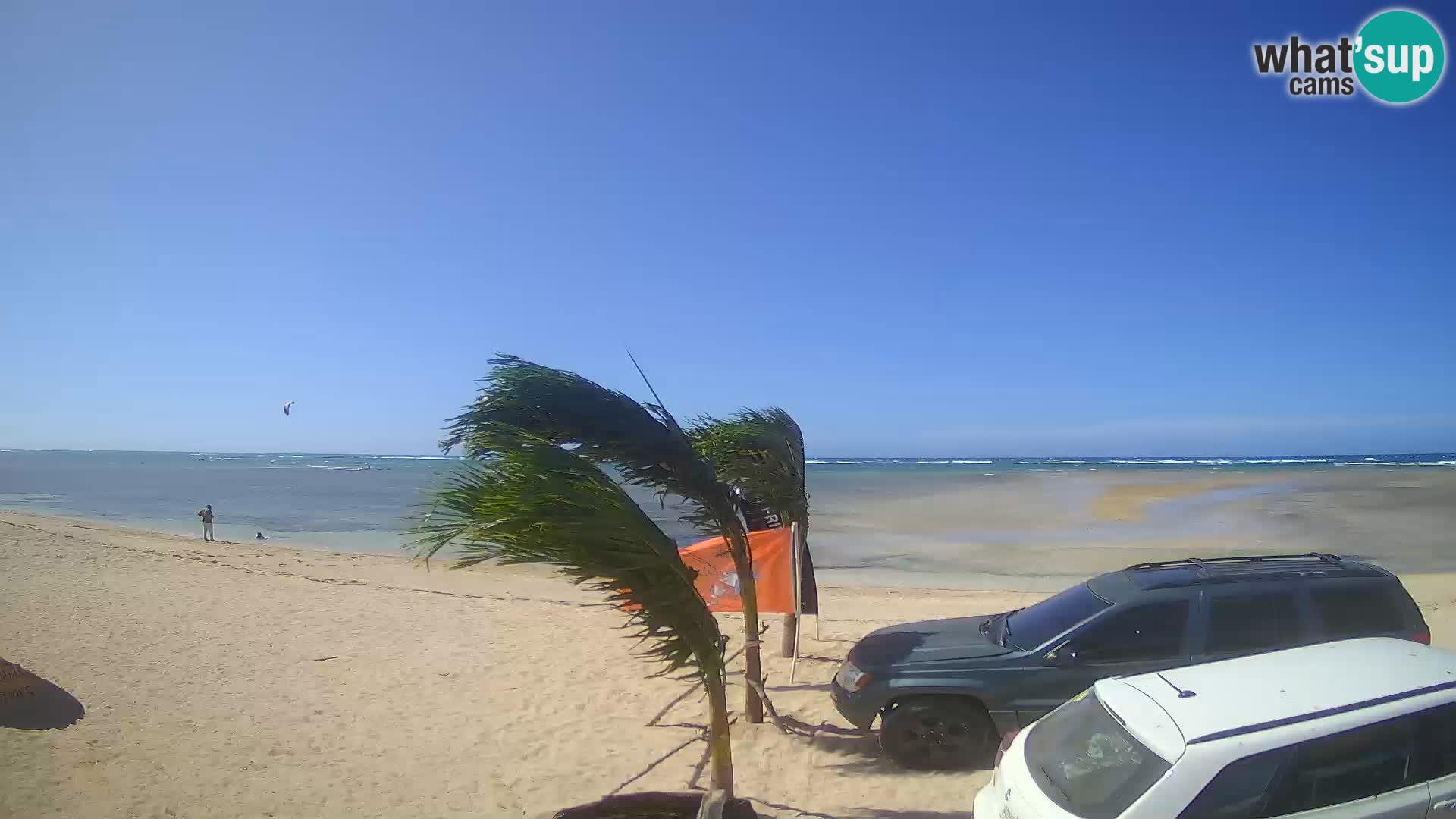 Caméra en direct de Kite Buen Hombre Kiteboarding – Plage Buen Hombre – Monte Cristi – République Dominicaine