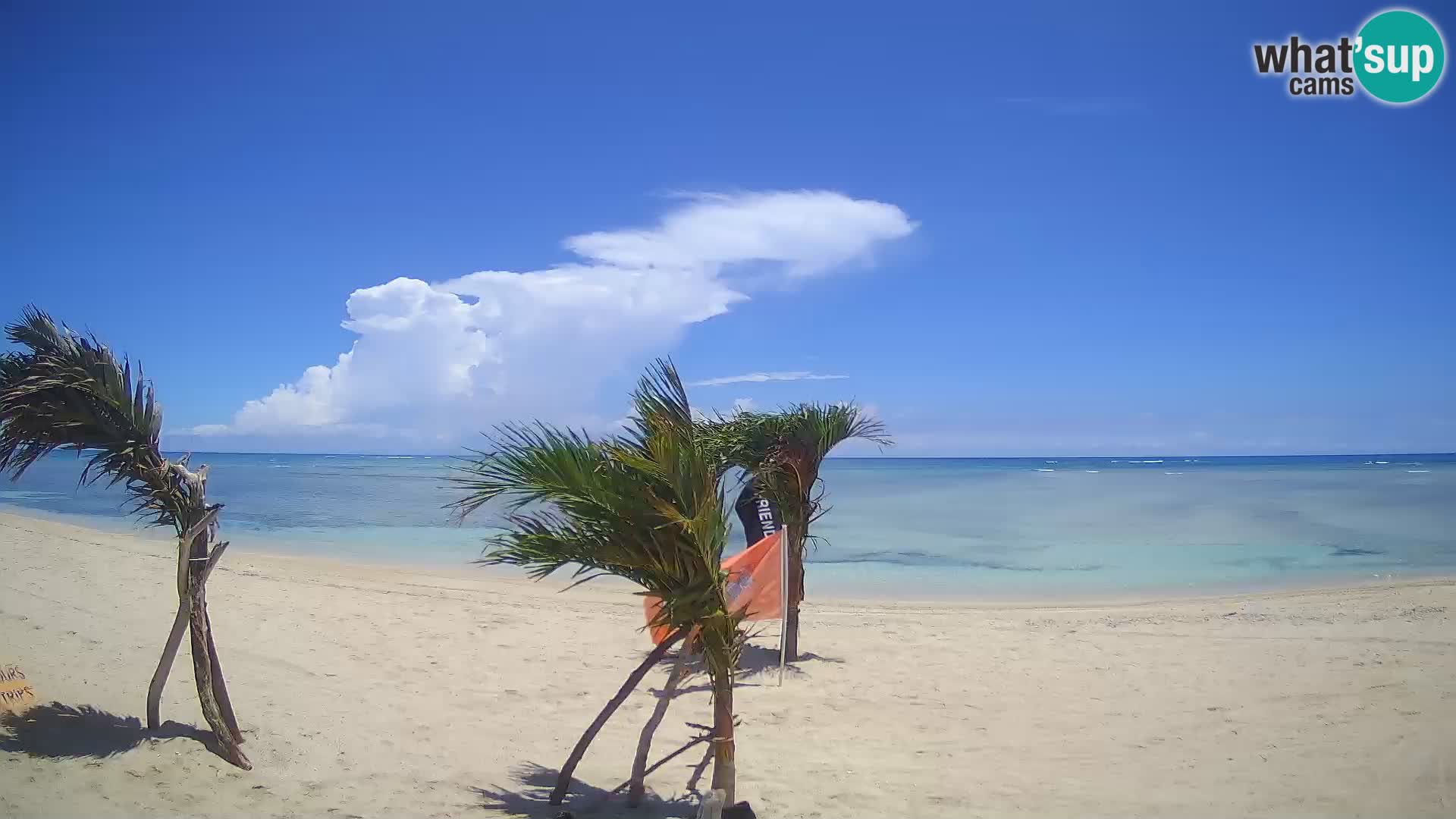 Caméra en direct de Kite Buen Hombre Kiteboarding – Plage Buen Hombre – Monte Cristi – République Dominicaine