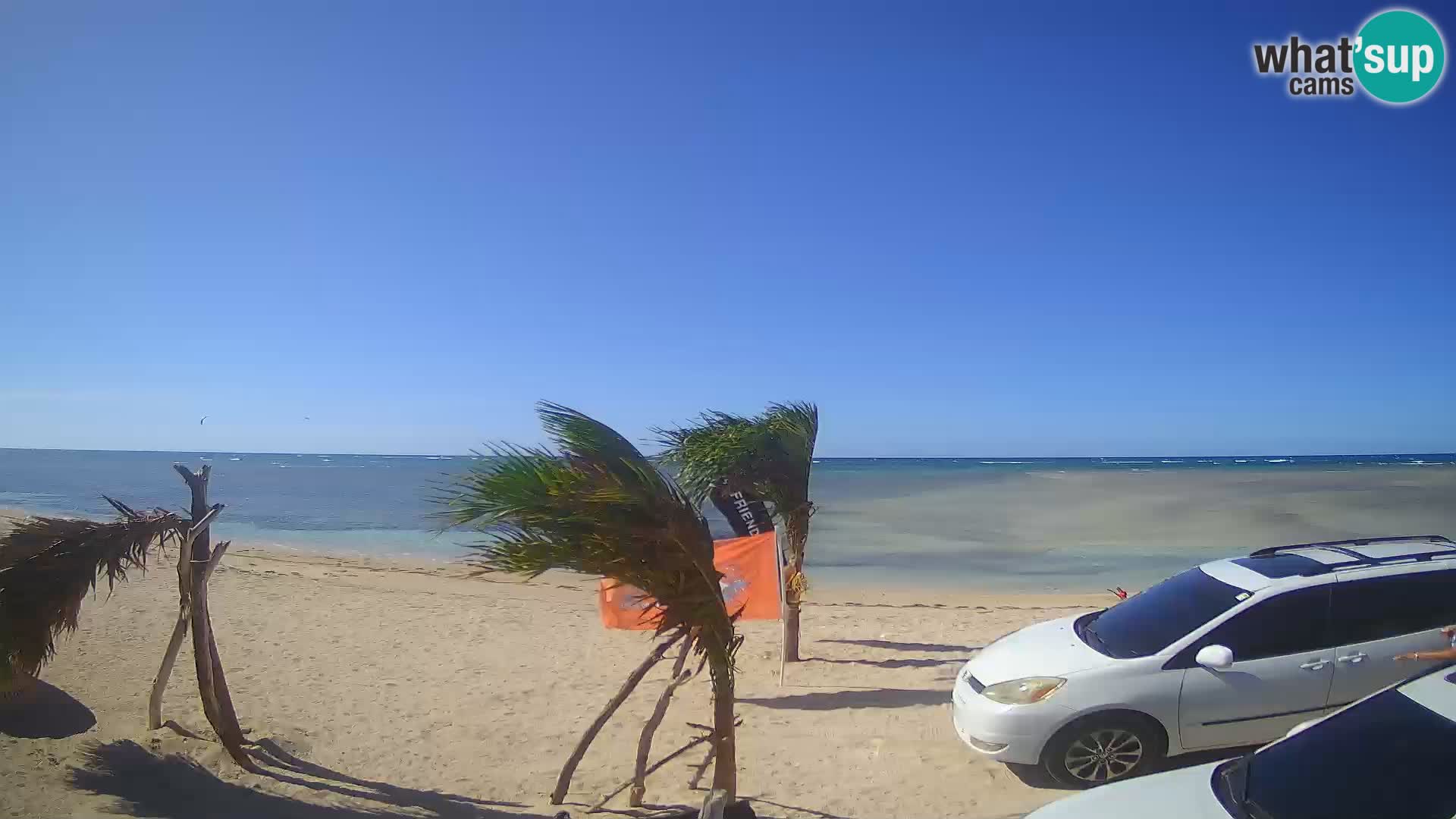 Caméra en direct de Kite Buen Hombre Kiteboarding – Plage Buen Hombre – Monte Cristi – République Dominicaine