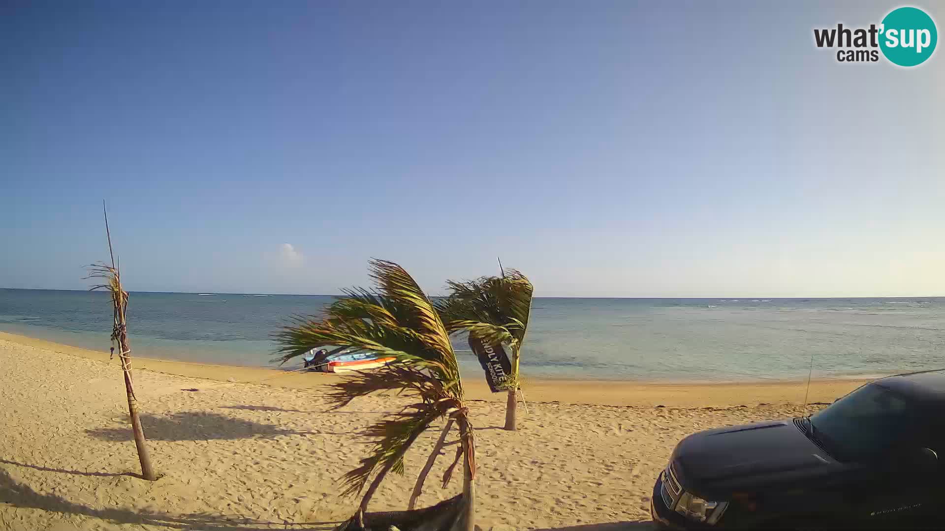 Web kamera Kite Buen Hombre Kiteboarding School – plaža Buen Hombre – Monte Cristi – Dominikanska Republika