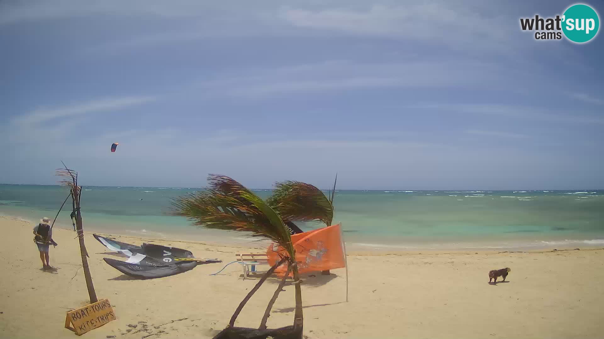 Web kamera Kite Buen Hombre Kiteboarding School – plaža Buen Hombre – Monte Cristi – Dominikanska Republika