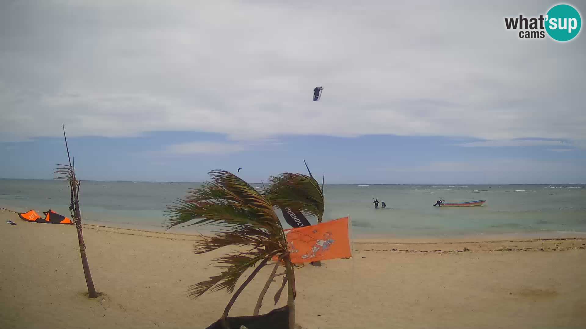 Spletna kamera Kite Buen Hombre Kiteboarding – plaža Buen Hombre – Monte Cristi – Dominikanska Republika