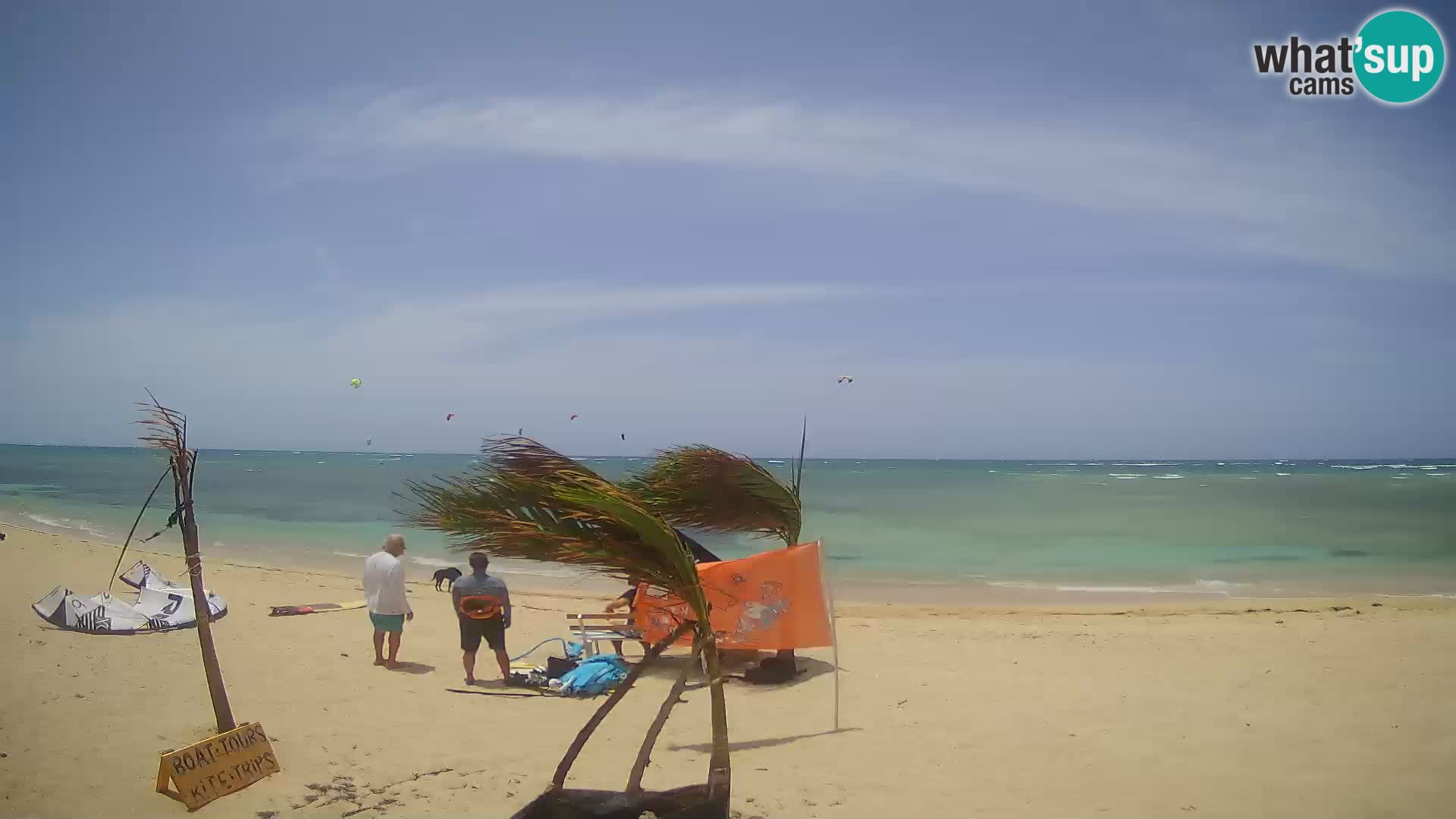 Web kamera Kite Buen Hombre Kiteboarding School – plaža Buen Hombre – Monte Cristi – Dominikanska Republika
