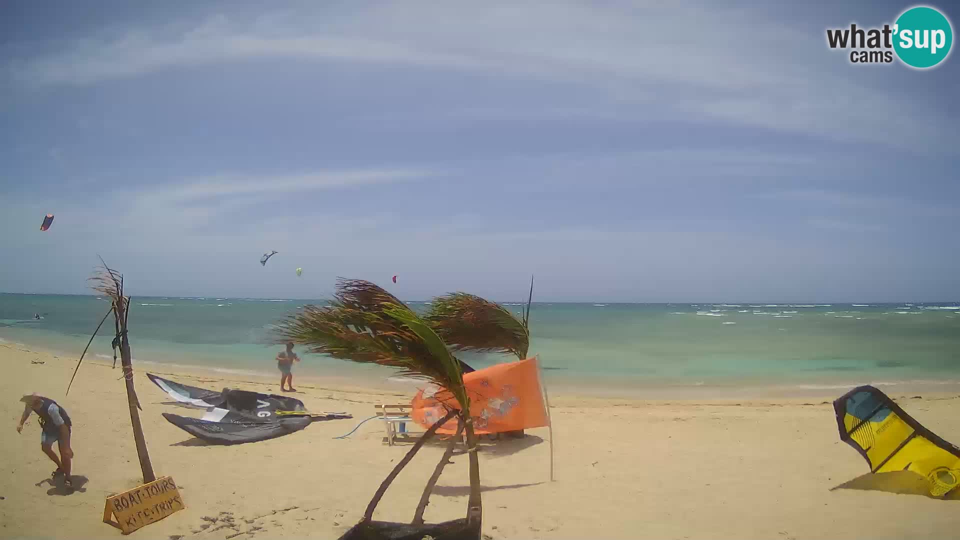 Web kamera Kite Buen Hombre Kiteboarding School – plaža Buen Hombre – Monte Cristi – Dominikanska Republika