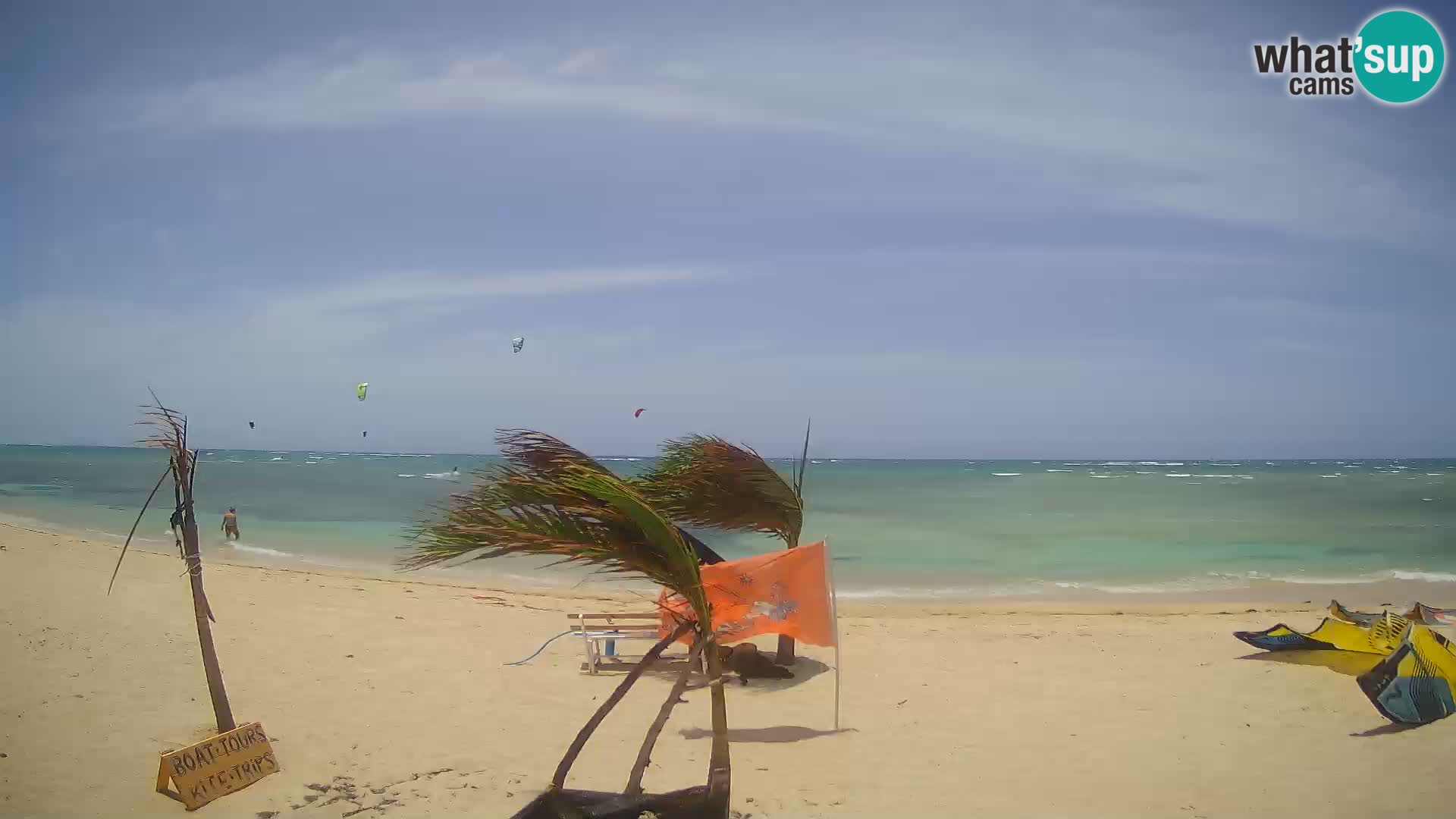 Web kamera Kite Buen Hombre Kiteboarding School – plaža Buen Hombre – Monte Cristi – Dominikanska Republika