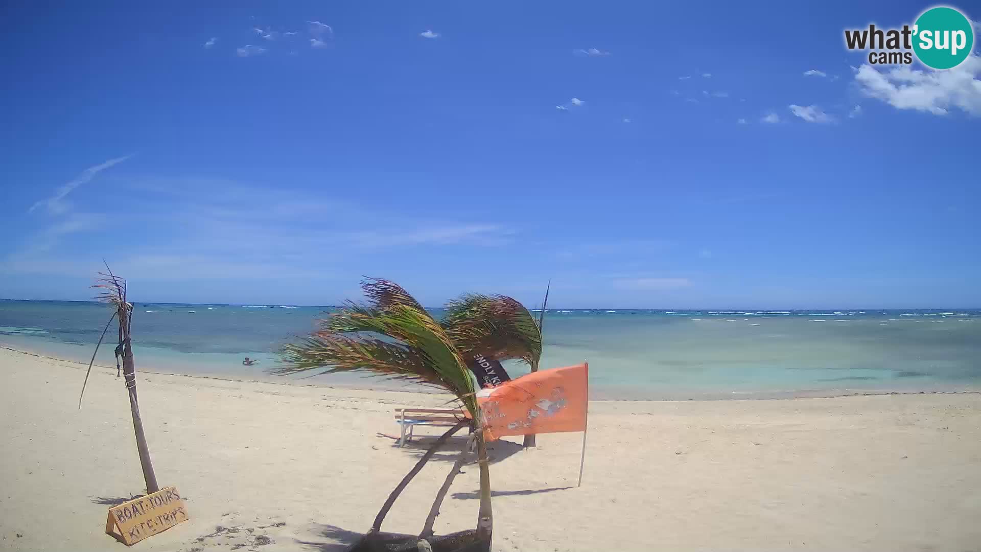 Caméra en direct de Kite Buen Hombre Kiteboarding – Plage Buen Hombre – Monte Cristi – République Dominicaine