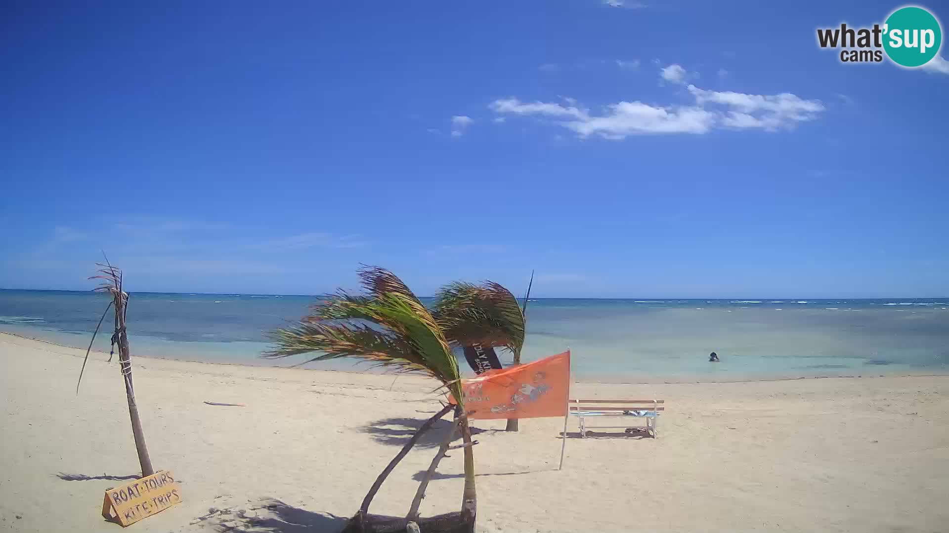 Web kamera Kite Buen Hombre Kiteboarding School – plaža Buen Hombre – Monte Cristi – Dominikanska Republika