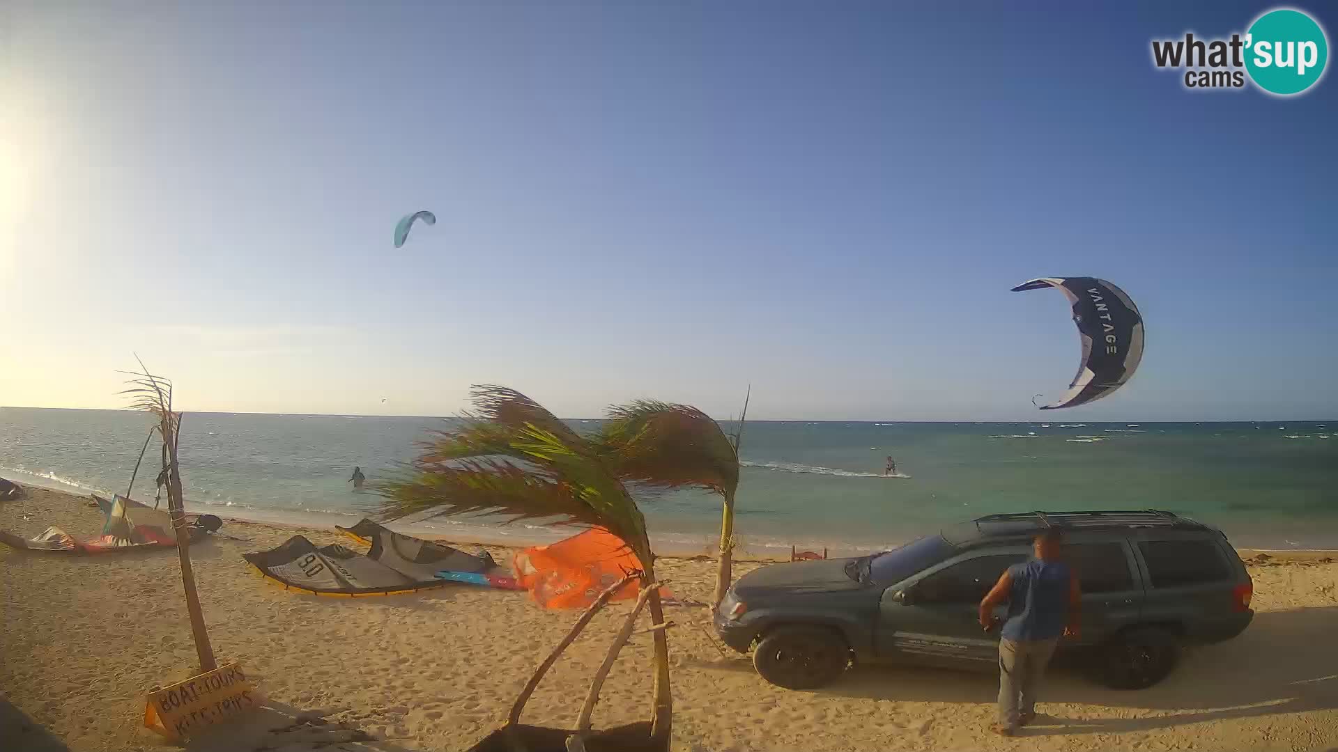 Cámara en Vivo Kite Buen Hombre Kiteboarding School – Playa Buen Hombre – Monte Cristi – República Dominicana