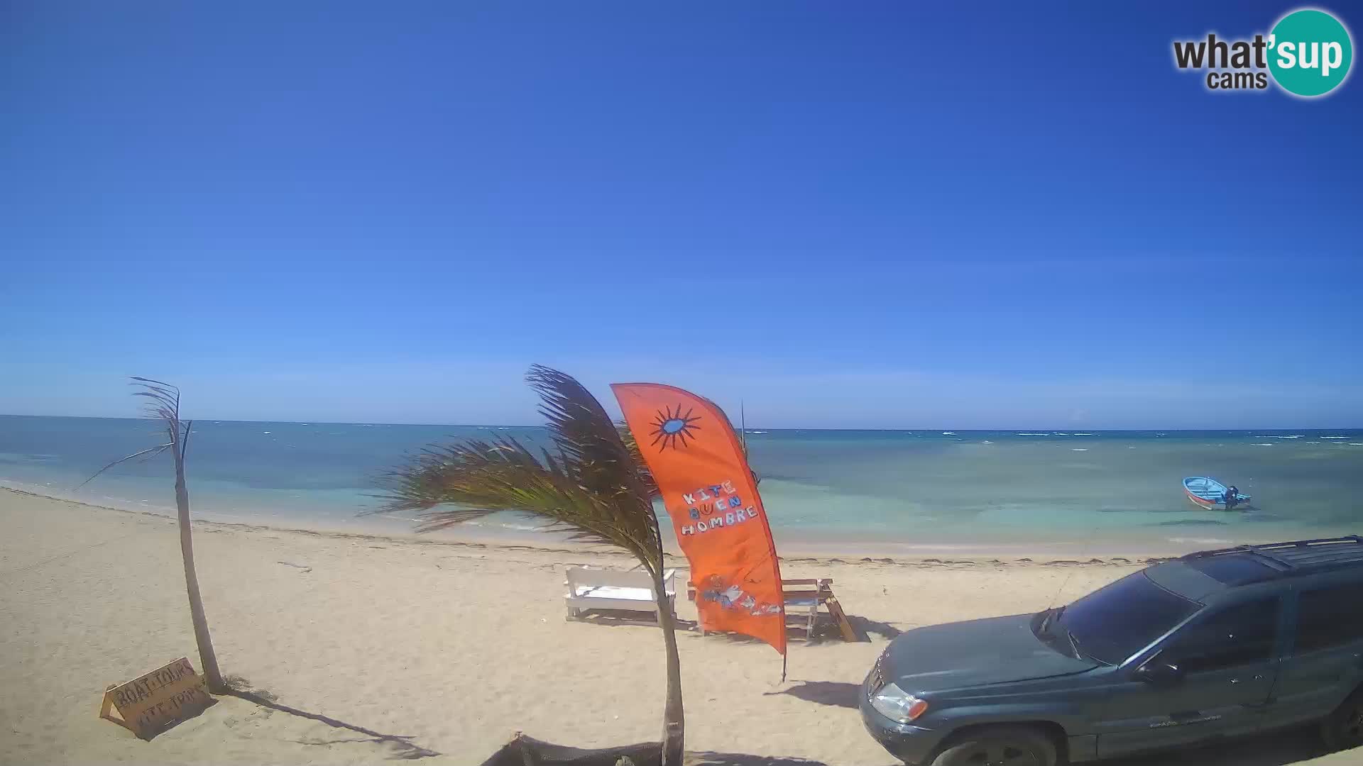Kite Buen Hombre webcam Kiteboarding Schule – Buen Hombre Strand – Monte Cristi – Dominikanische Republik