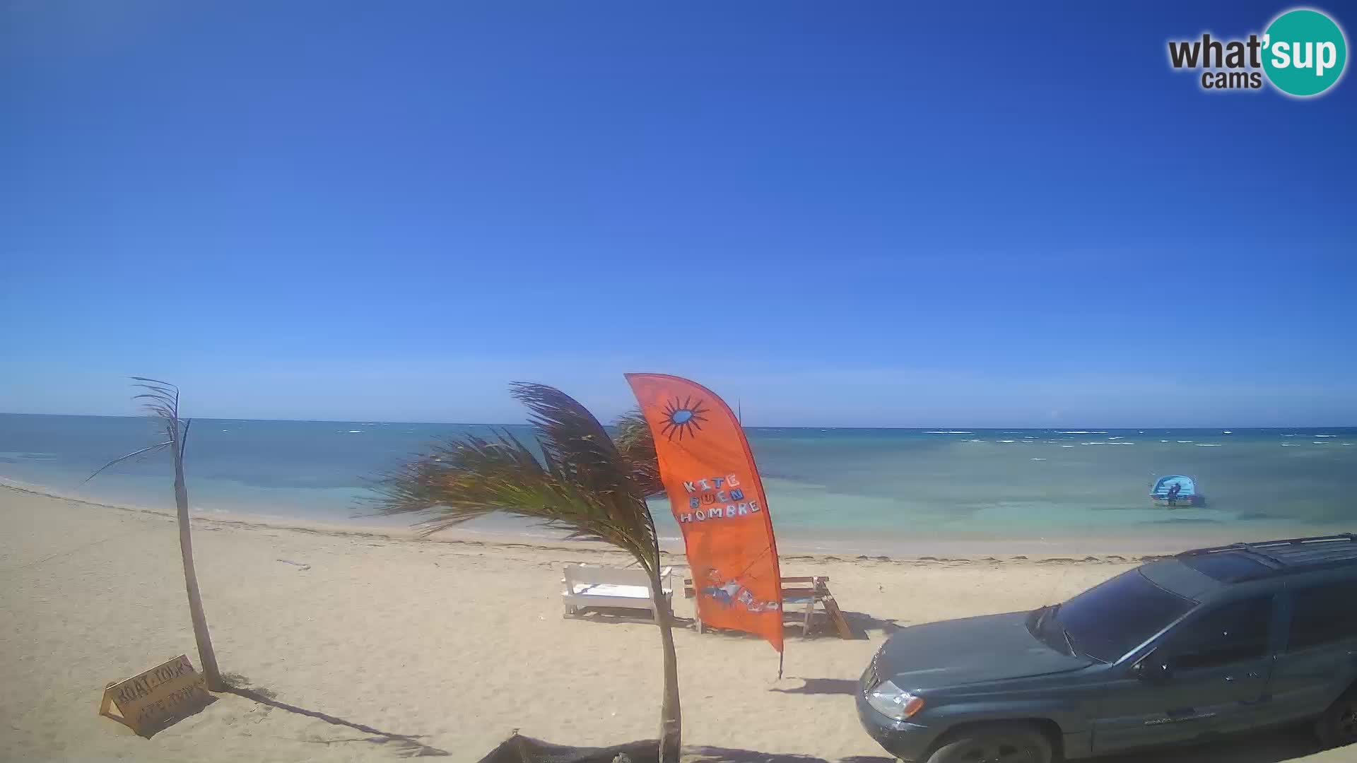 Live webcam Kite Buen Hombre scuola Kiteboarding – Spiaggia Buen Hombre – Monte Cristi – Repubblica Dominicana