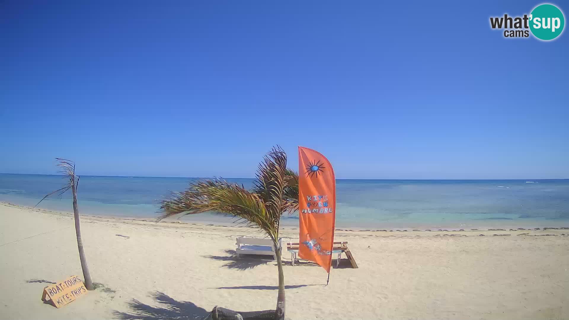 Cámara en Vivo Kite Buen Hombre Kiteboarding School – Playa Buen Hombre – Monte Cristi – República Dominicana