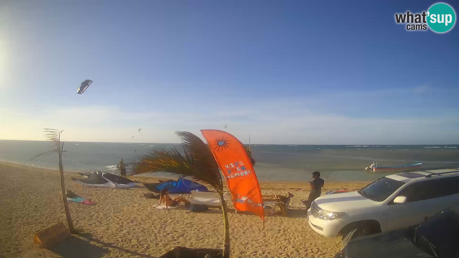 Spletna kamera Kite Buen Hombre Kiteboarding – plaža Buen Hombre – Monte Cristi – Dominikanska Republika