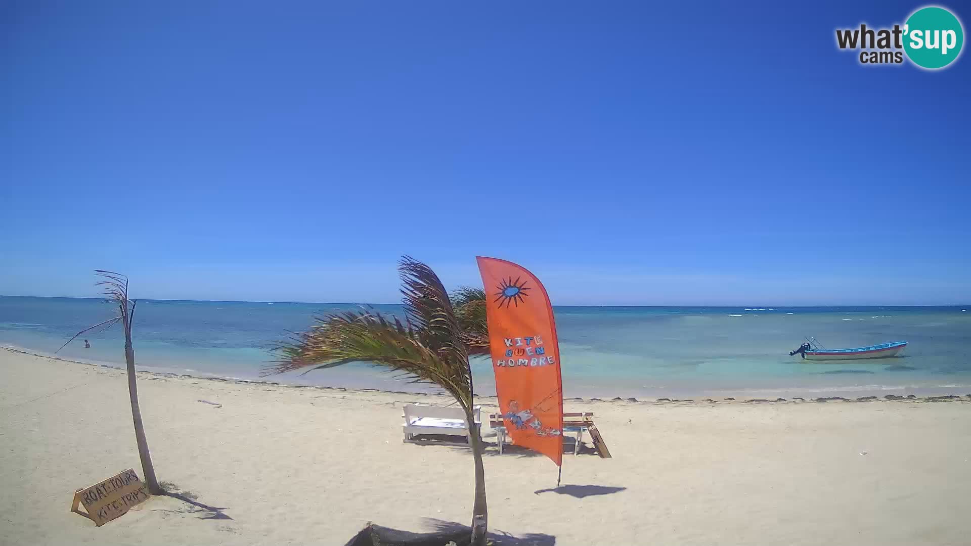 Spletna kamera Kite Buen Hombre Kiteboarding – plaža Buen Hombre – Monte Cristi – Dominikanska Republika